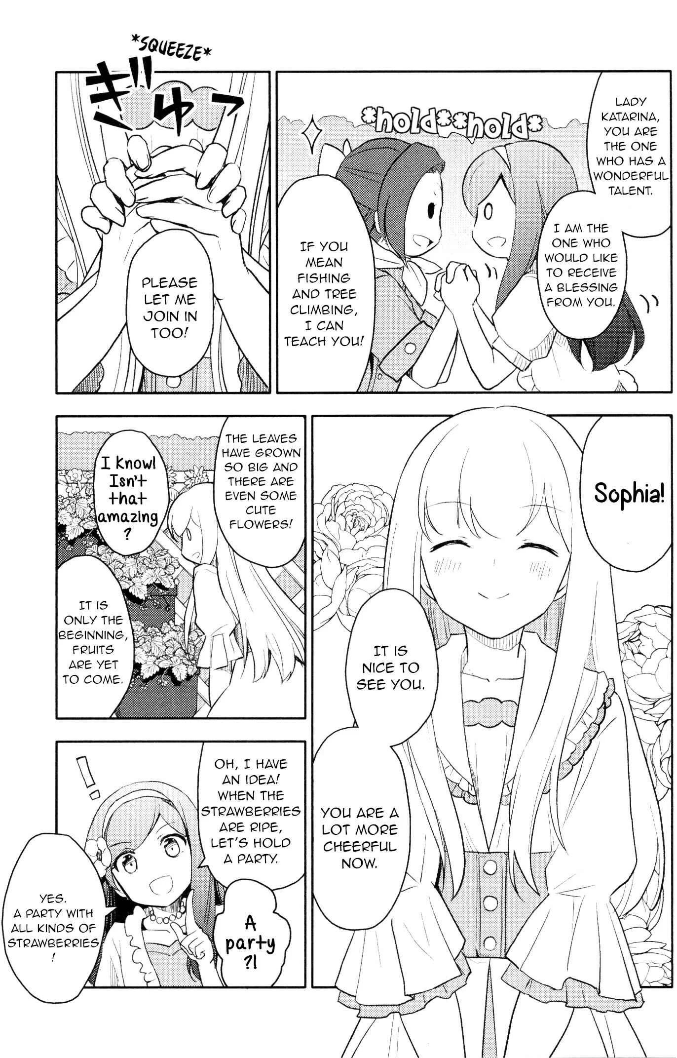 Otome Game no Hametsu Flag shika nai Akuyaku Reijou ni Tensei shite shimatta... GIRLS PATCH Chapter 2: It's a Perfect Garden. (Nacht) - Page 7