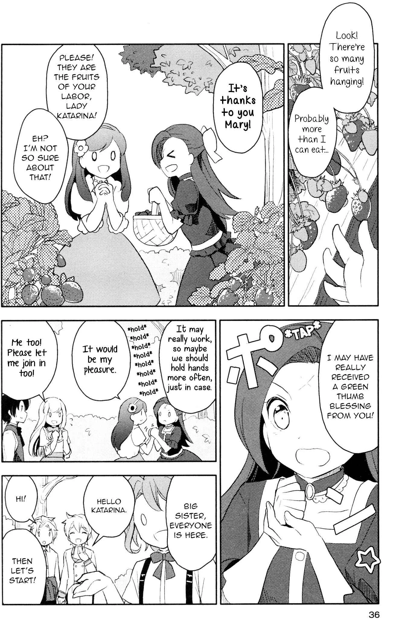 Otome Game no Hametsu Flag shika nai Akuyaku Reijou ni Tensei shite shimatta... GIRLS PATCH Chapter 2: It's a Perfect Garden. (Nacht) - Page 10