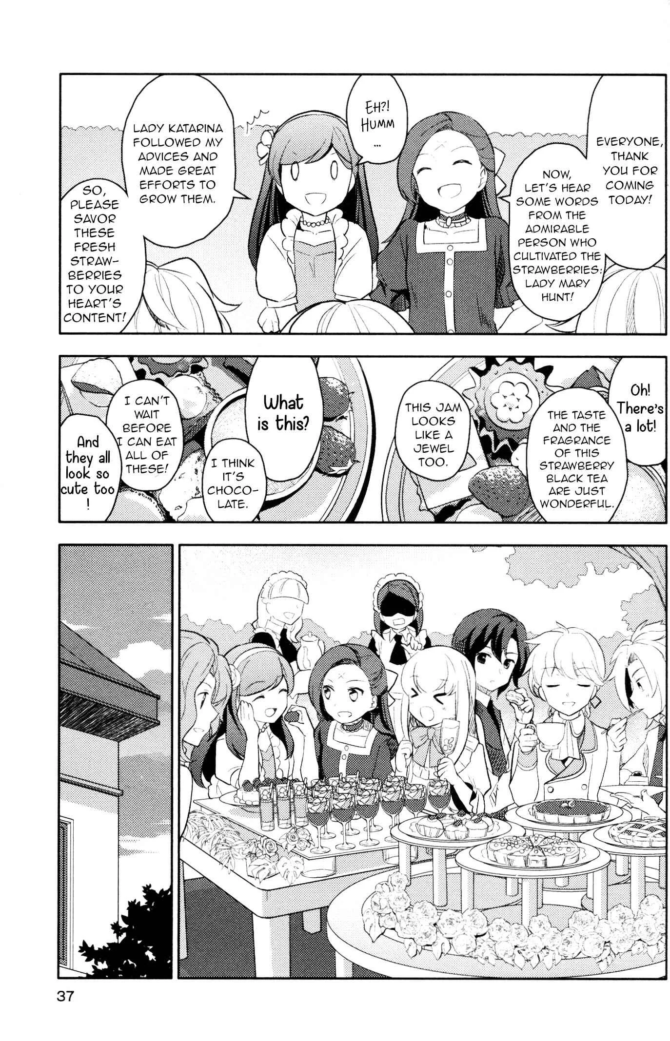 Otome Game no Hametsu Flag shika nai Akuyaku Reijou ni Tensei shite shimatta... GIRLS PATCH Chapter 2: It's a Perfect Garden. (Nacht) - Page 11