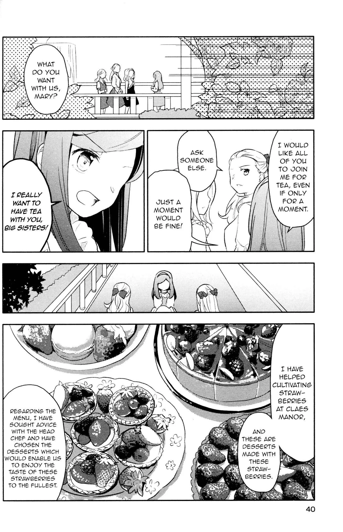 Otome Game no Hametsu Flag shika nai Akuyaku Reijou ni Tensei shite shimatta... GIRLS PATCH Chapter 2: It's a Perfect Garden. (Nacht) - Page 14