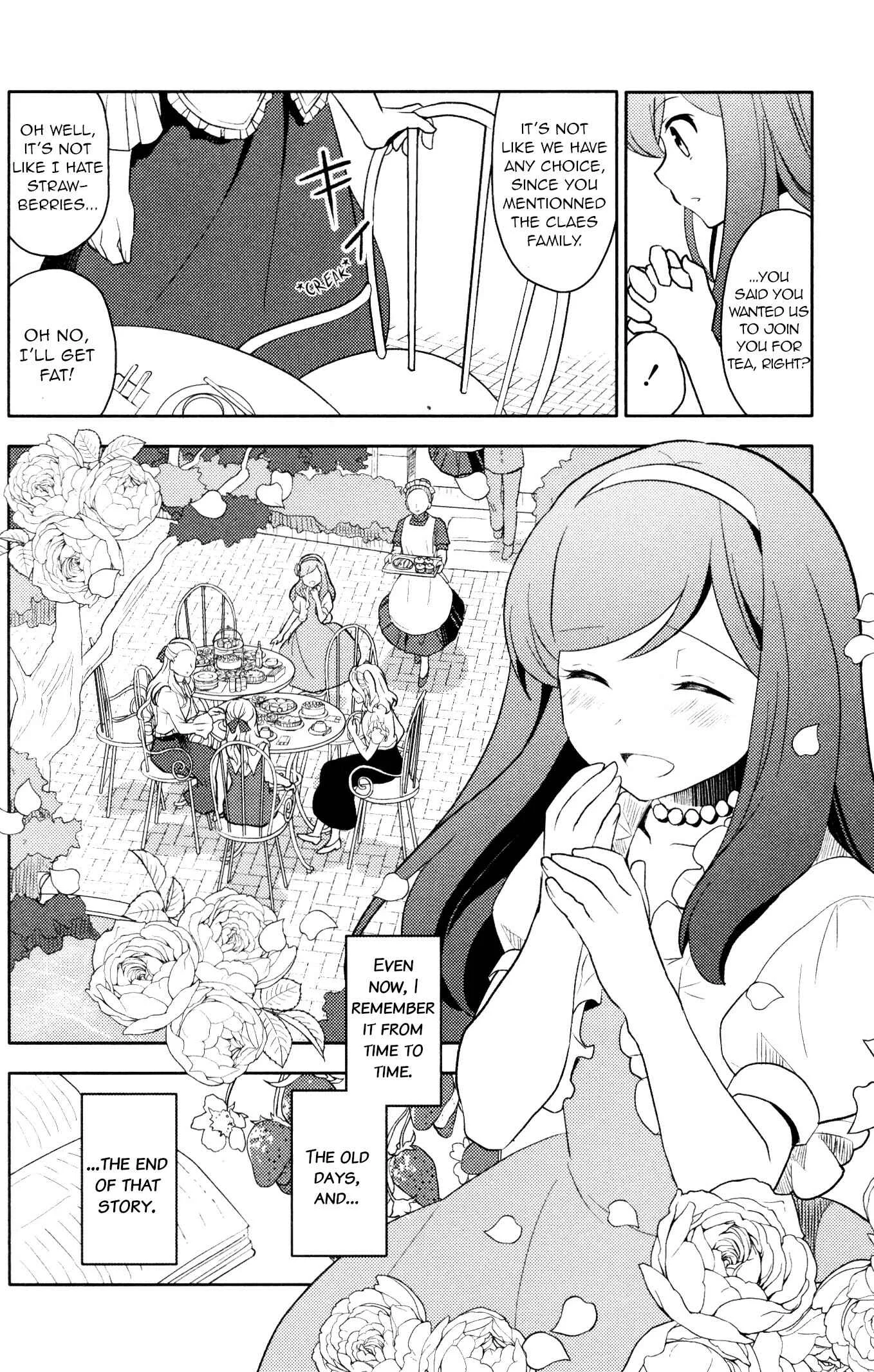 Otome Game no Hametsu Flag shika nai Akuyaku Reijou ni Tensei shite shimatta... GIRLS PATCH Chapter 2: It's a Perfect Garden. (Nacht) - Page 16