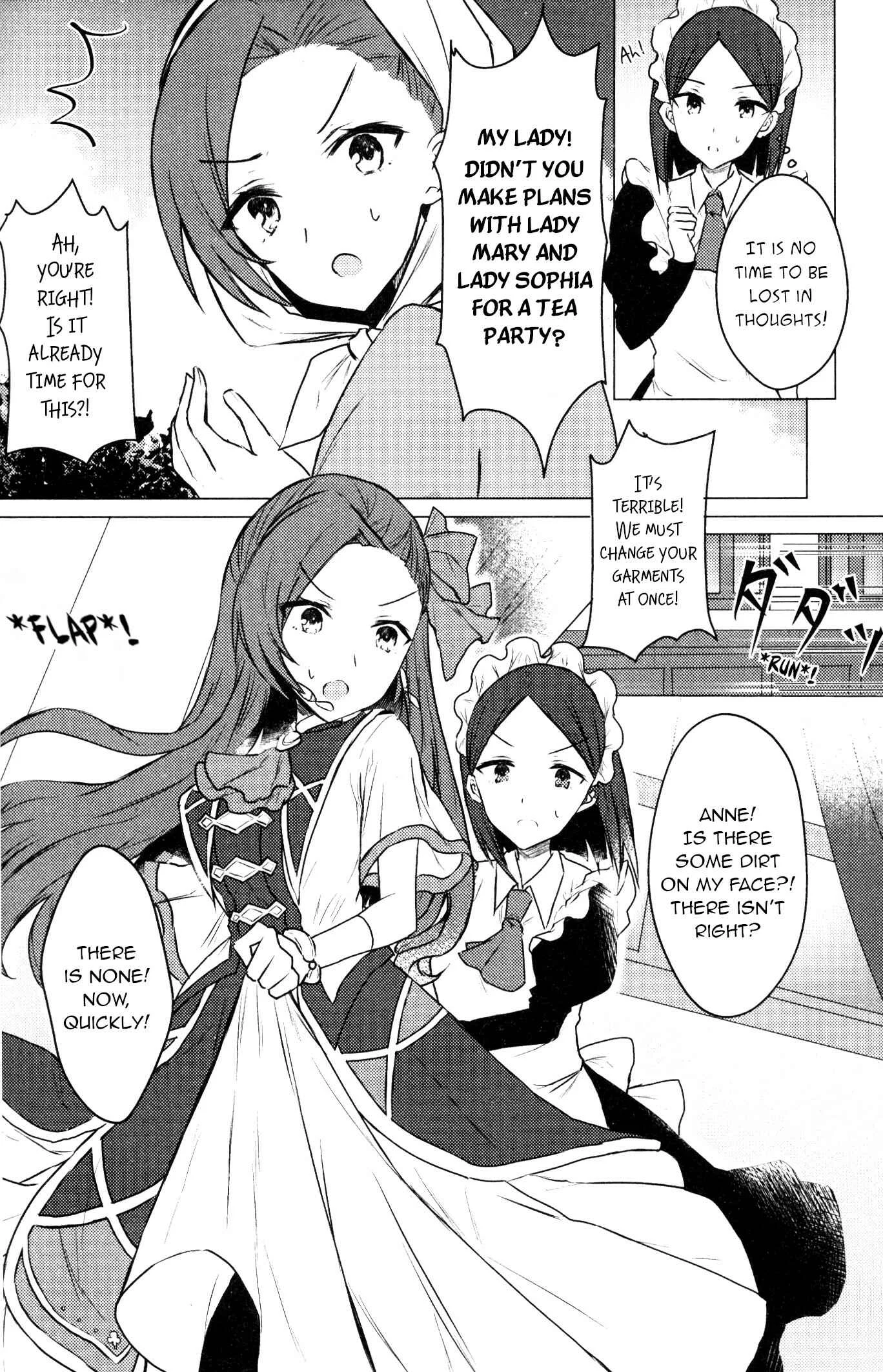 Otome Game no Hametsu Flag shika nai Akuyaku Reijou ni Tensei shite shimatta... GIRLS PATCH Chapter 3: Always beside you (Kinona) - Page 4