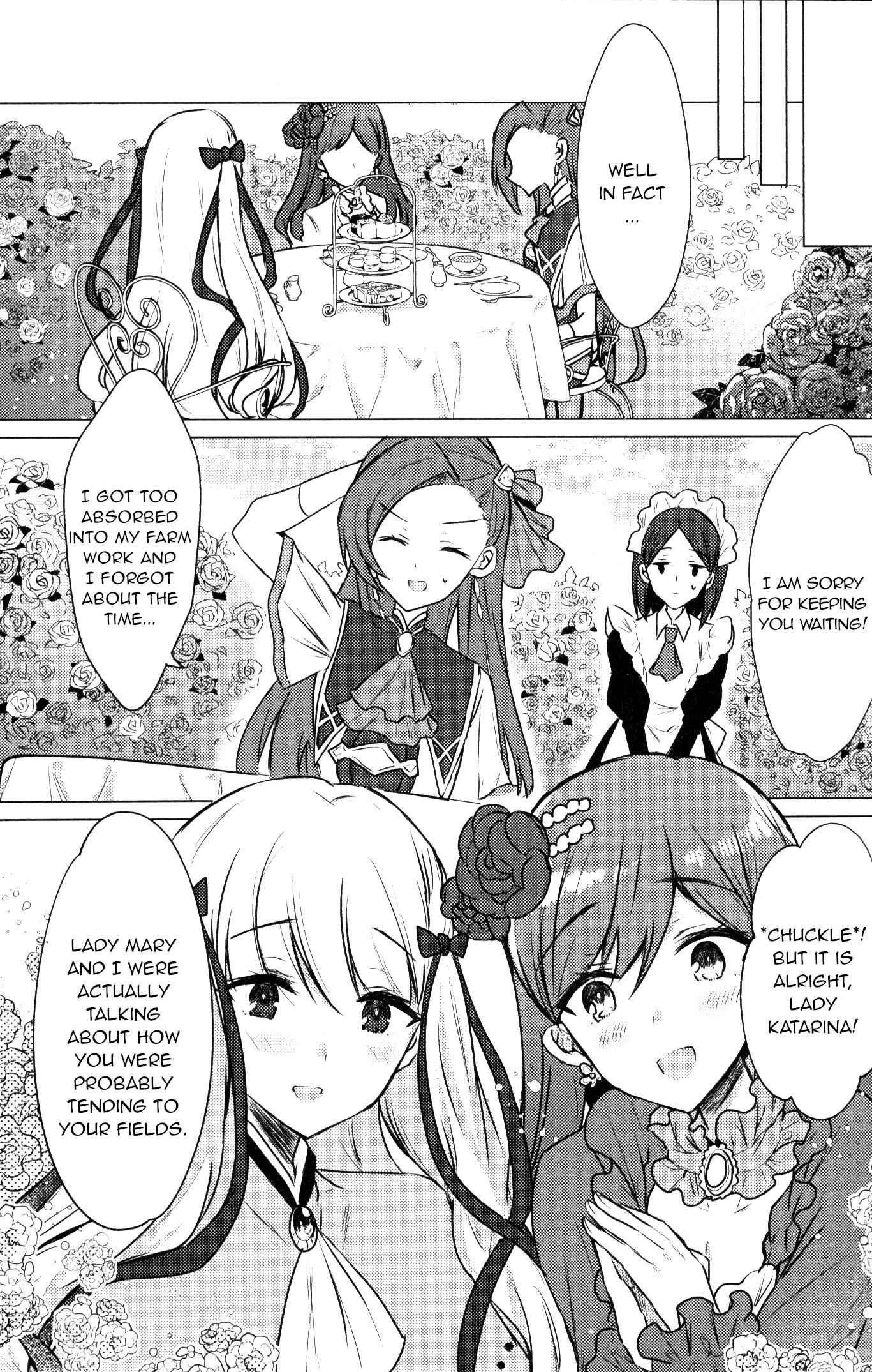Otome Game no Hametsu Flag shika nai Akuyaku Reijou ni Tensei shite shimatta... GIRLS PATCH Chapter 3: Always beside you (Kinona) - Page 5