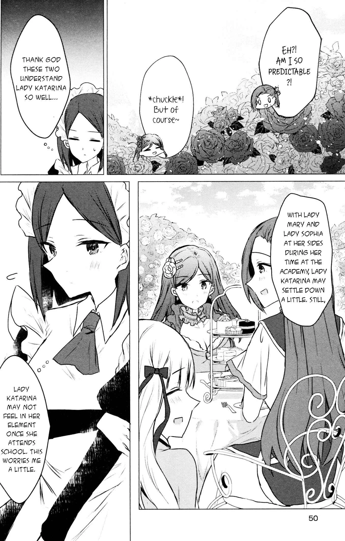 Otome Game no Hametsu Flag shika nai Akuyaku Reijou ni Tensei shite shimatta... GIRLS PATCH Chapter 3: Always beside you (Kinona) - Page 6