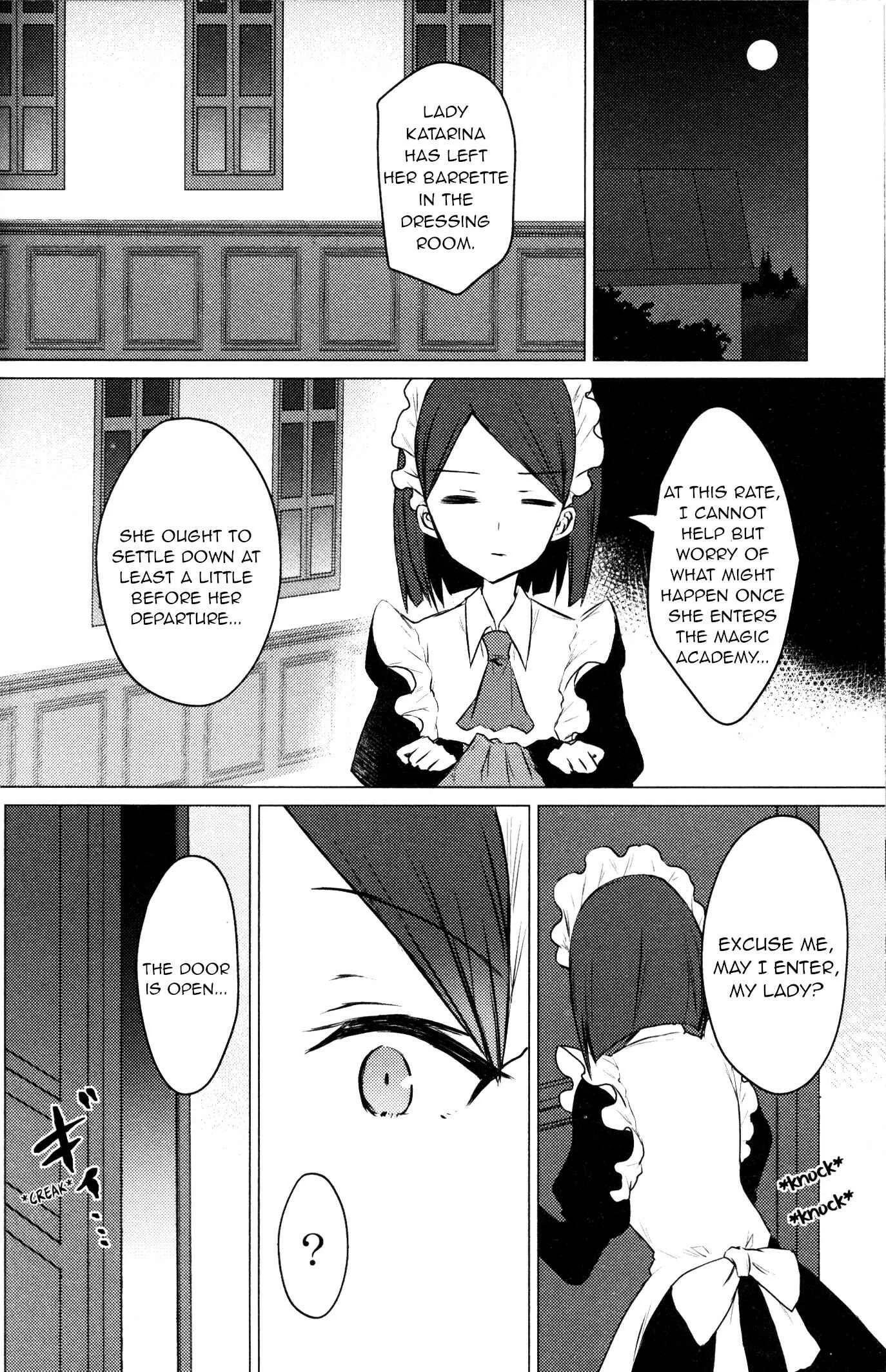 Otome Game no Hametsu Flag shika nai Akuyaku Reijou ni Tensei shite shimatta... GIRLS PATCH Chapter 3: Always beside you (Kinona) - Page 8