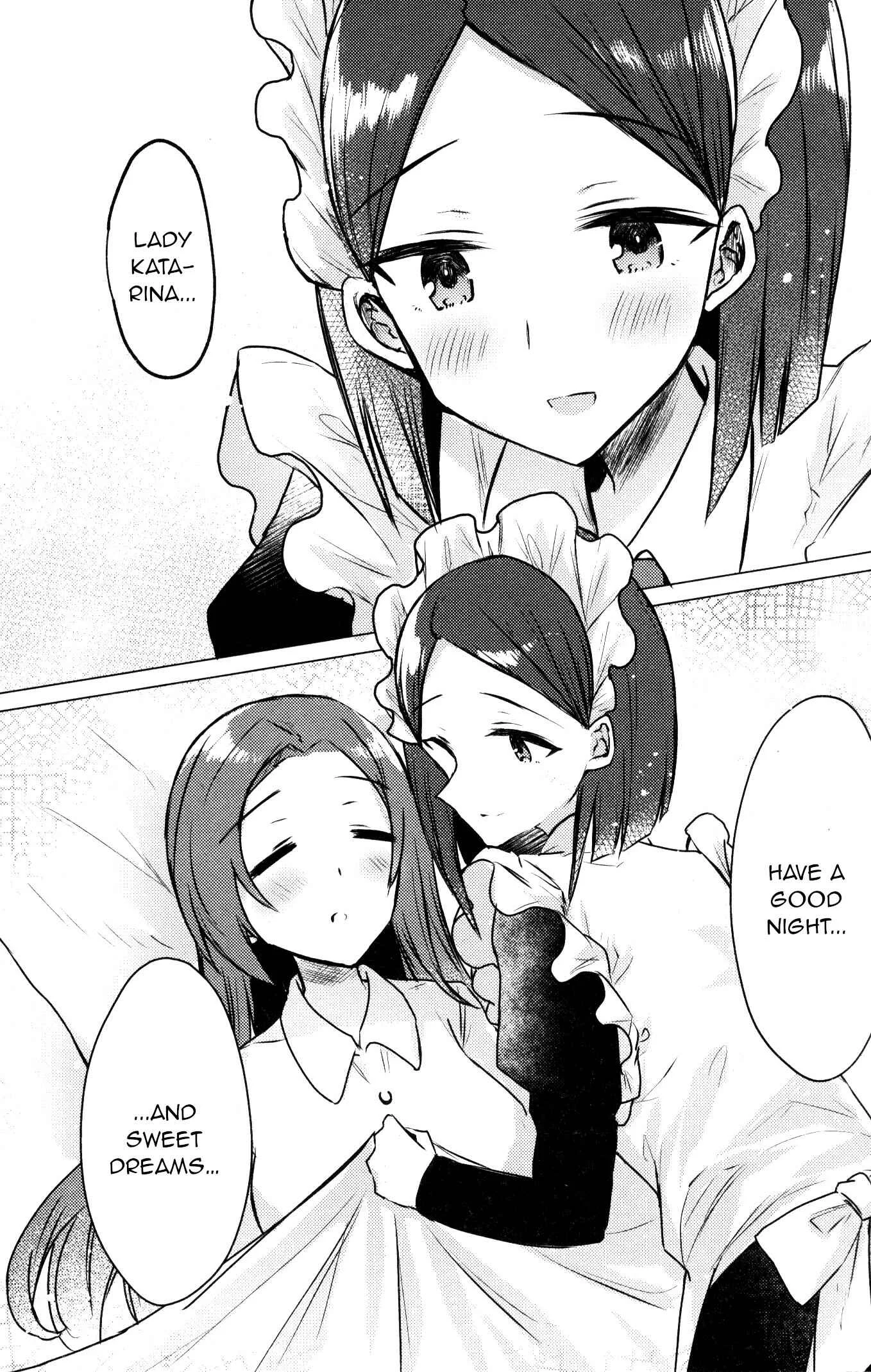 Otome Game no Hametsu Flag shika nai Akuyaku Reijou ni Tensei shite shimatta... GIRLS PATCH Chapter 3: Always beside you (Kinona) - Page 11