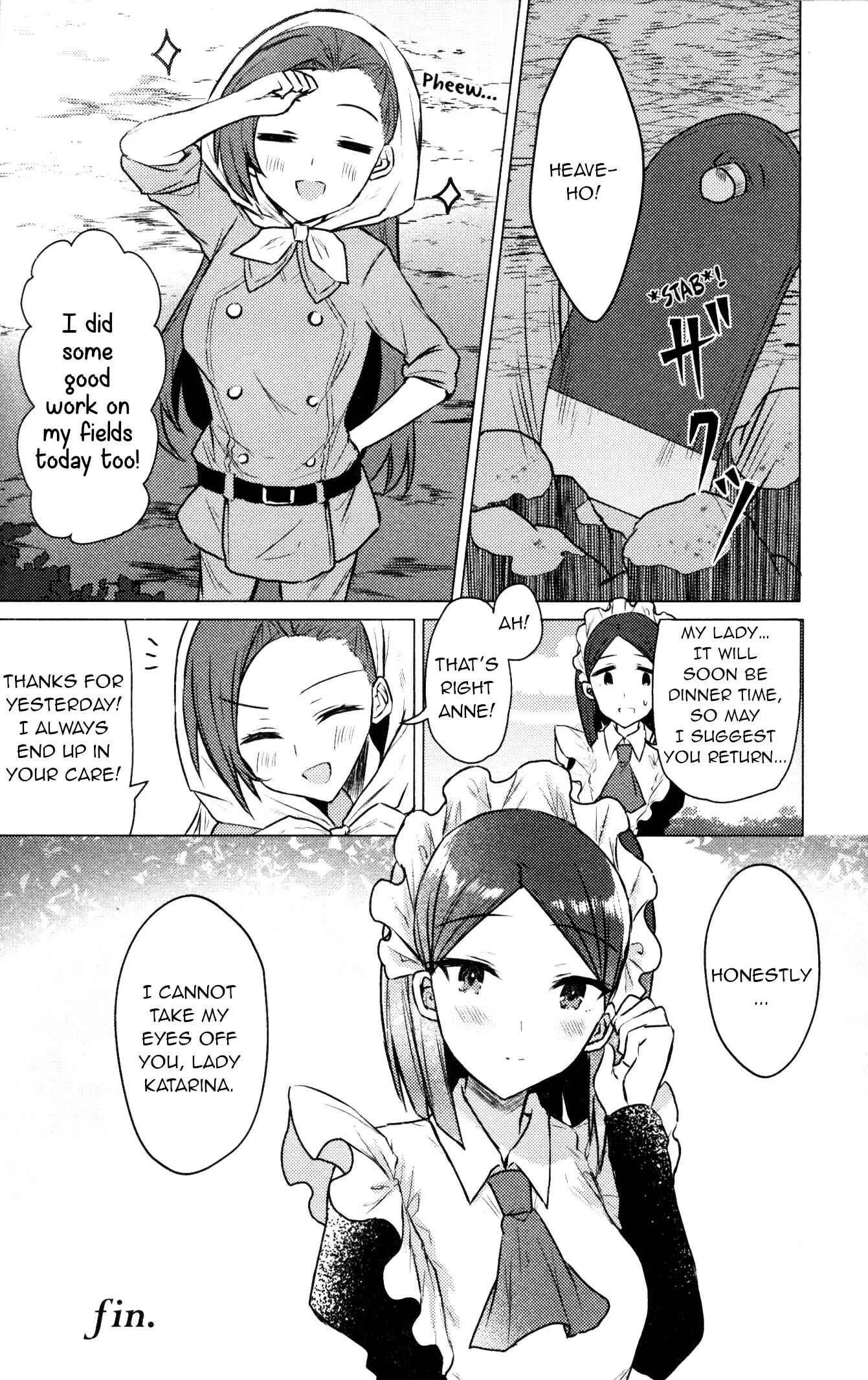 Otome Game no Hametsu Flag shika nai Akuyaku Reijou ni Tensei shite shimatta... GIRLS PATCH Chapter 3: Always beside you (Kinona) - Page 12