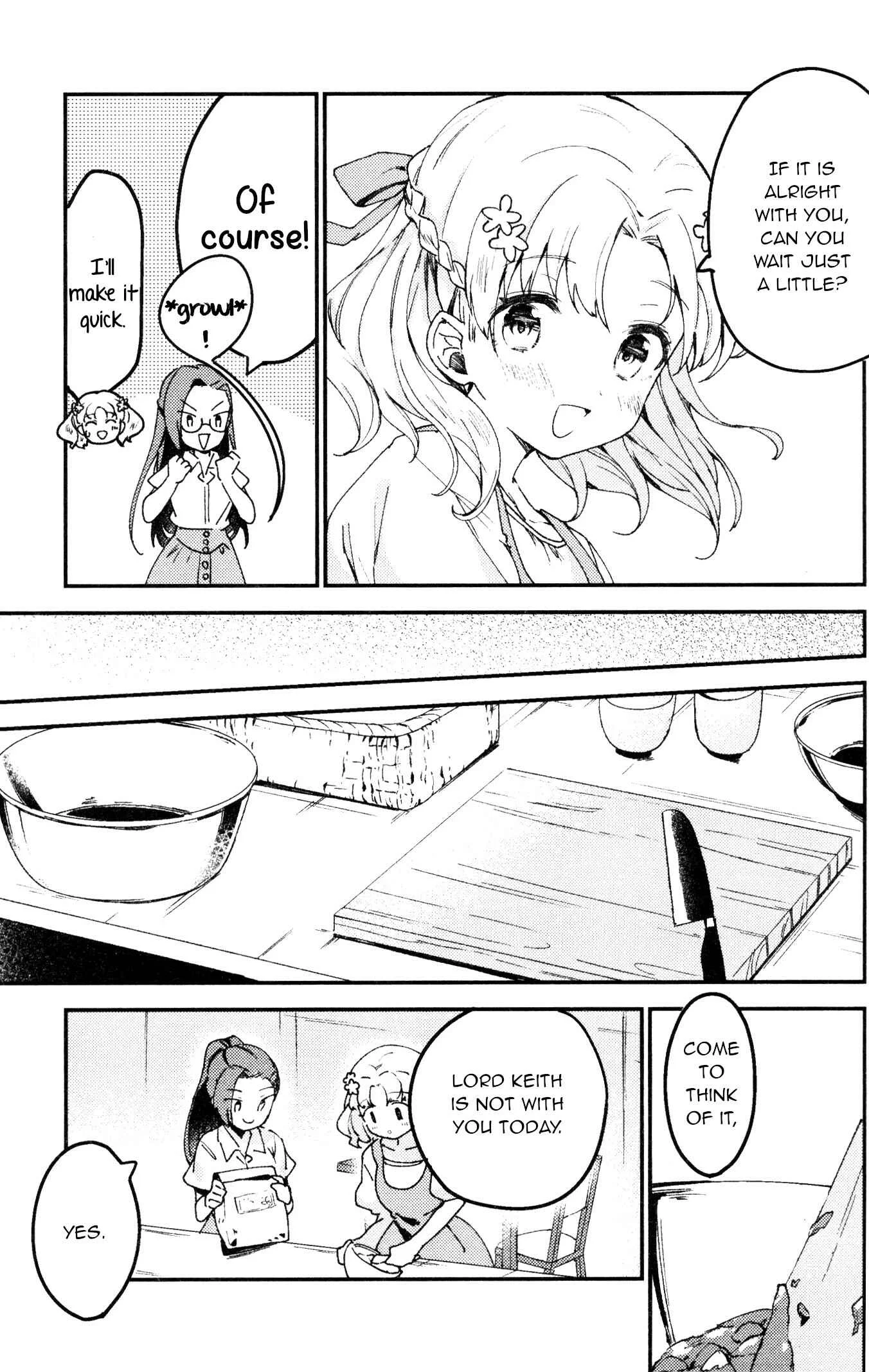 Otome Game no Hametsu Flag shika nai Akuyaku Reijou ni Tensei shite shimatta... GIRLS PATCH Chapter 4: Our tea time together (Kanda Dan) - Page 3