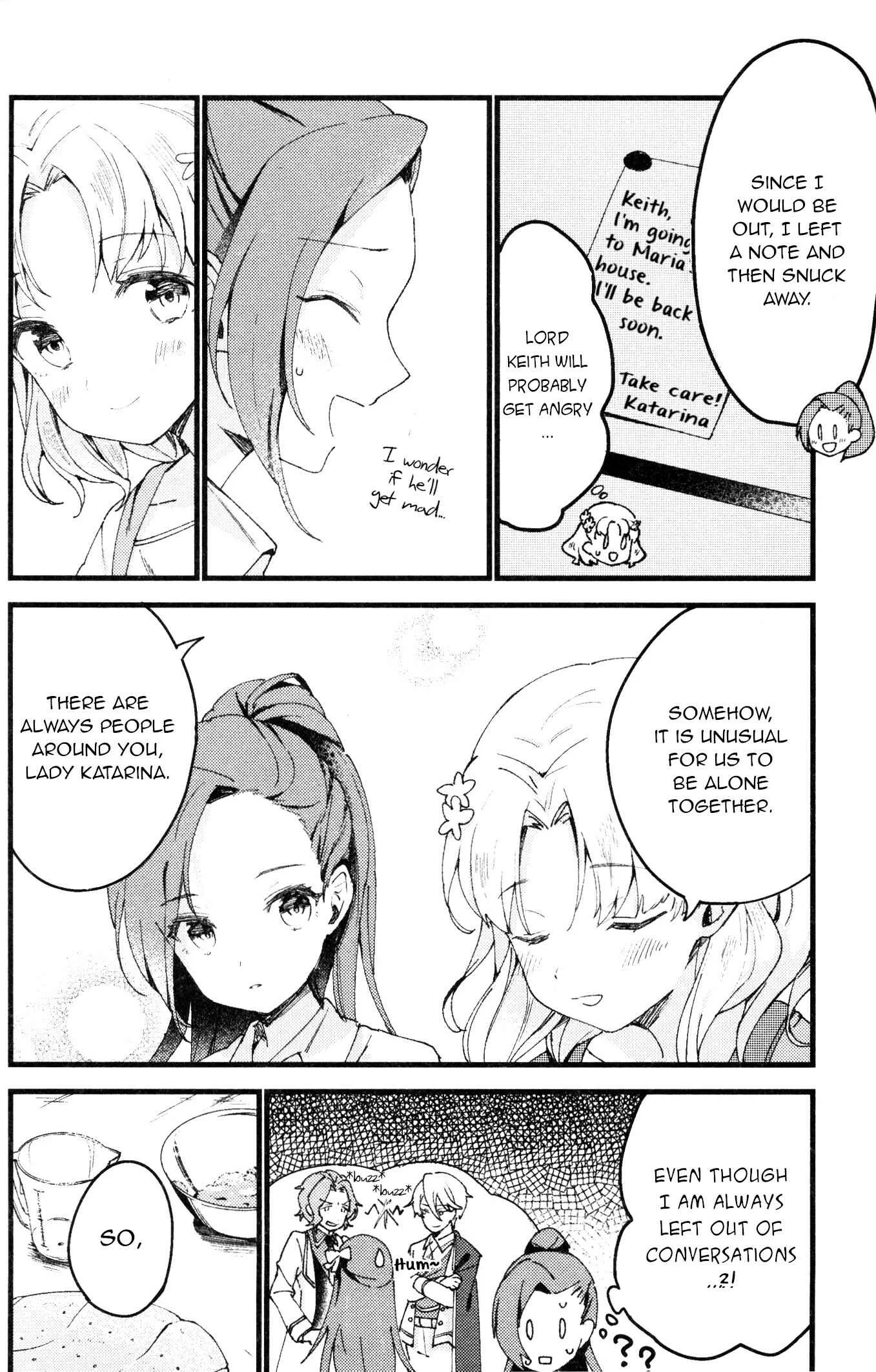 Otome Game no Hametsu Flag shika nai Akuyaku Reijou ni Tensei shite shimatta... GIRLS PATCH Chapter 4: Our tea time together (Kanda Dan) - Page 4