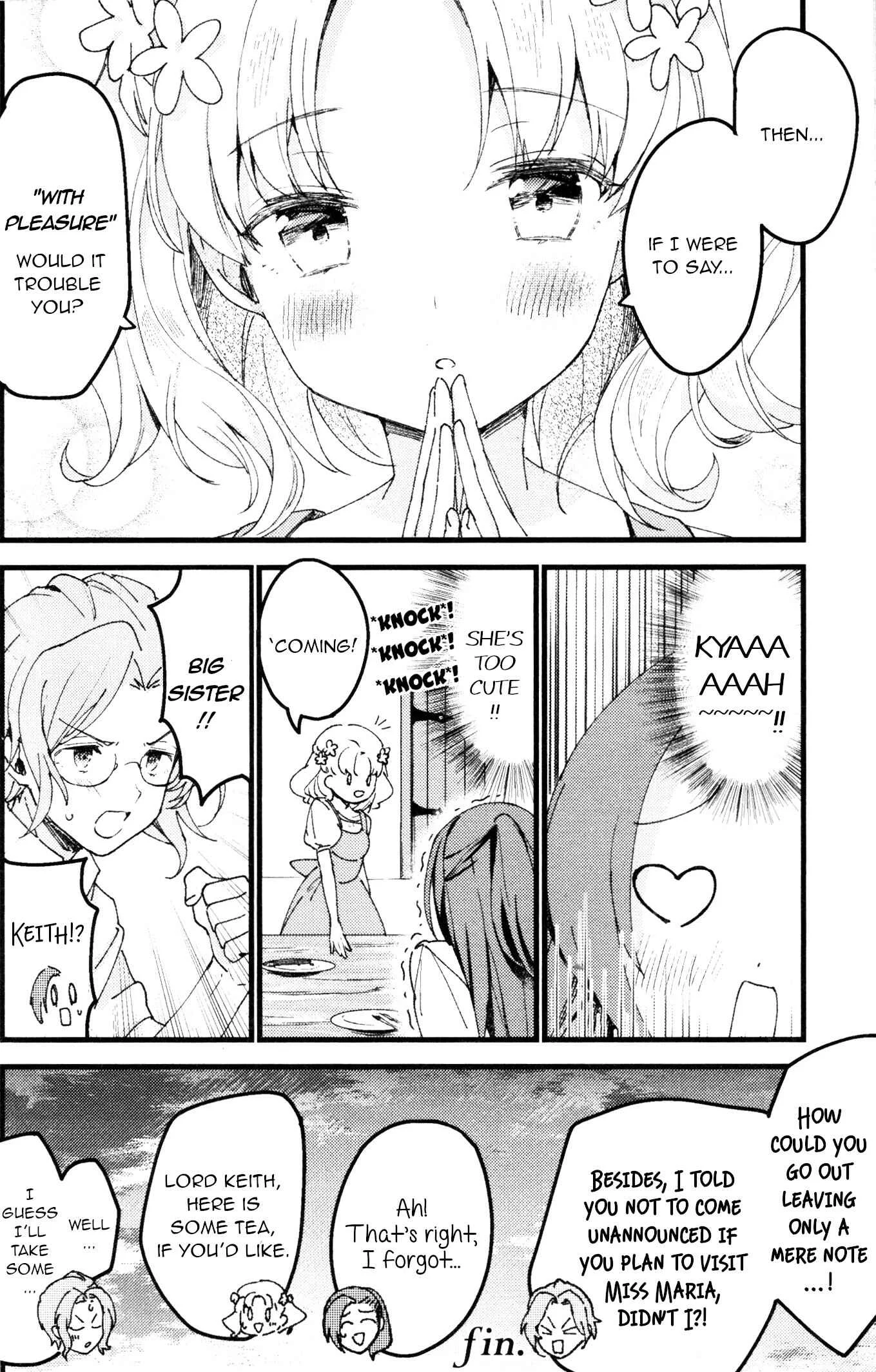 Otome Game no Hametsu Flag shika nai Akuyaku Reijou ni Tensei shite shimatta... GIRLS PATCH Chapter 4: Our tea time together (Kanda Dan) - Page 8