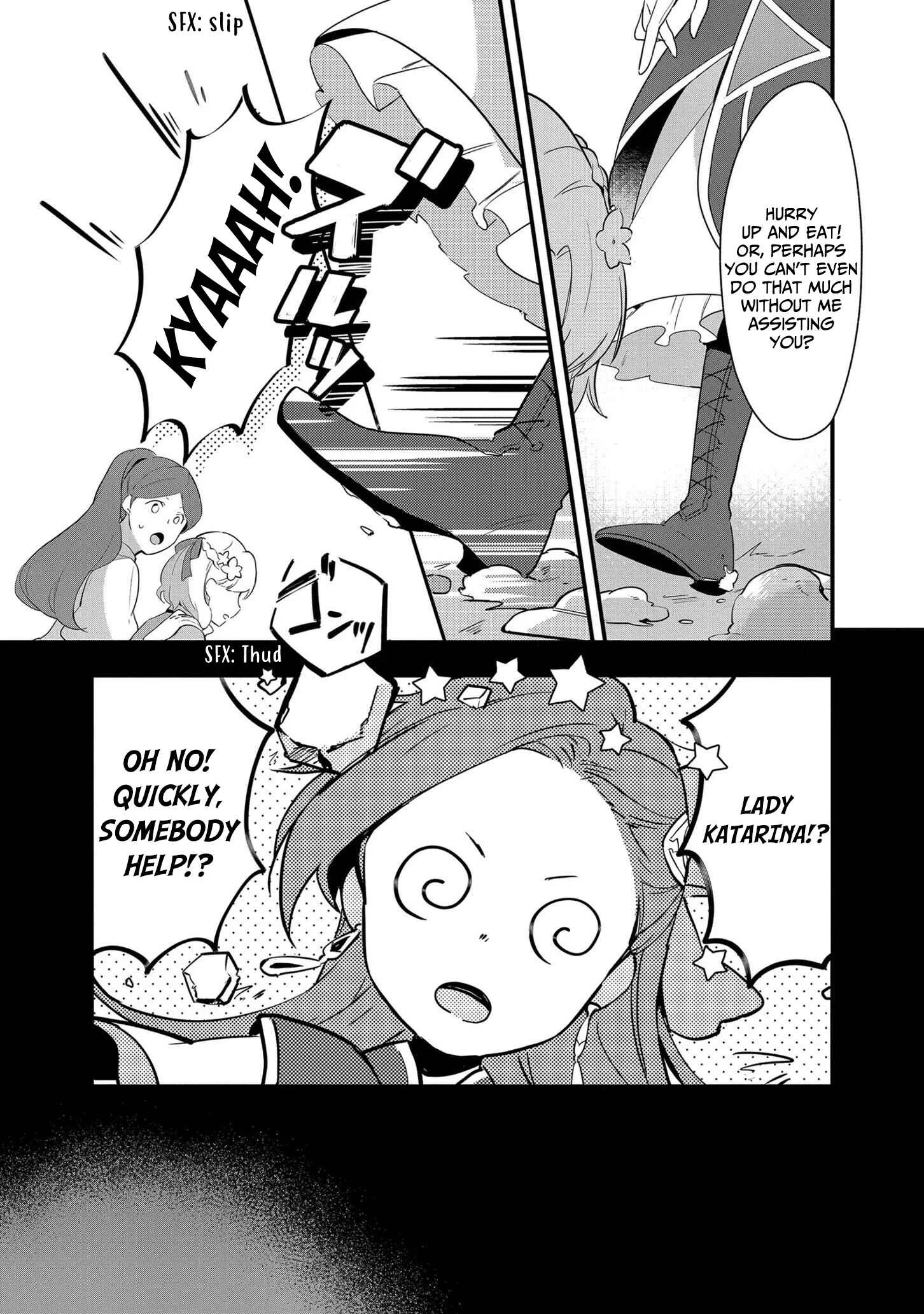 Otome Game no Hametsu Flag shika nai Akuyaku Reijou ni Tensei shite shimatta... Zettai Zetsumei! Hametsu Sunzen Hen Chapter 1: A 15 Year Old Katarina Recalls Her Previous Life's Memories - Page 6