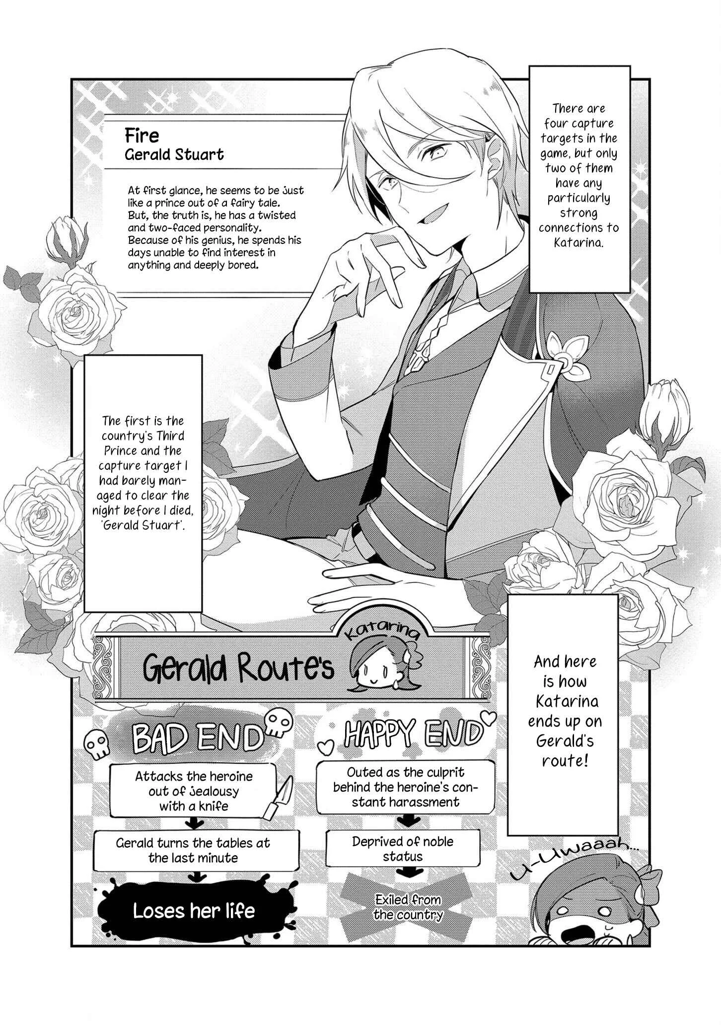Otome Game no Hametsu Flag shika nai Akuyaku Reijou ni Tensei shite shimatta... Zettai Zetsumei! Hametsu Sunzen Hen Chapter 1: A 15 Year Old Katarina Recalls Her Previous Life's Memories - Page 24