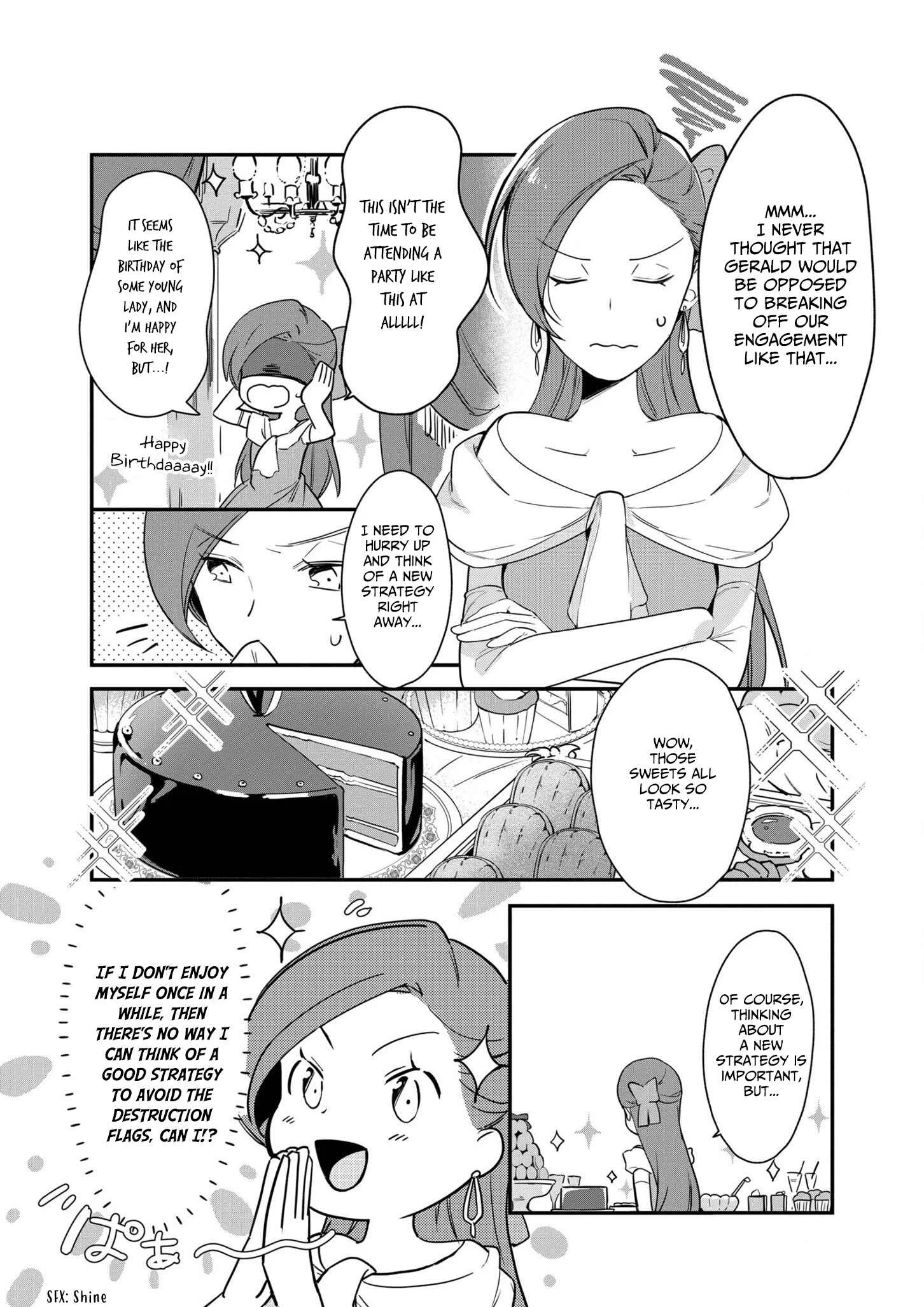 Otome Game no Hametsu Flag shika nai Akuyaku Reijou ni Tensei shite shimatta... Zettai Zetsumei! Hametsu Sunzen Hen Chapter 2: Aiming for a Broken Engagement - Page 12