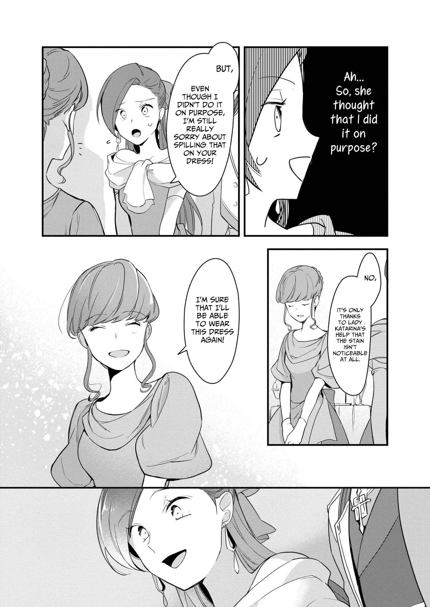 Otome Game no Hametsu Flag shika nai Akuyaku Reijou ni Tensei shite shimatta... Zettai Zetsumei! Hametsu Sunzen Hen Chapter 2: Aiming for a Broken Engagement - Page 19