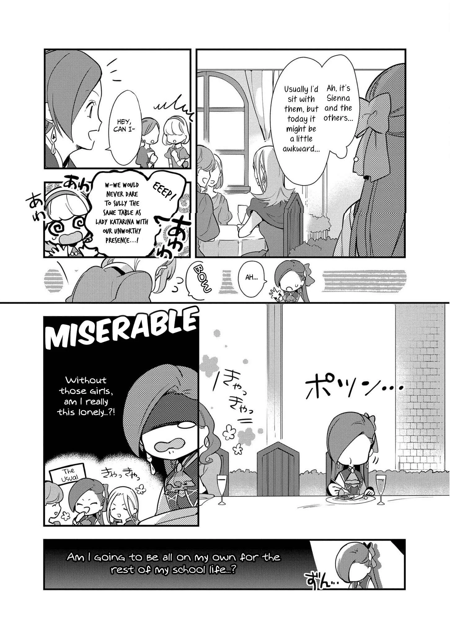 Otome Game no Hametsu Flag shika nai Akuyaku Reijou ni Tensei shite shimatta... Zettai Zetsumei! Hametsu Sunzen Hen Chapter 3: The Suspicious Loner - Page 13