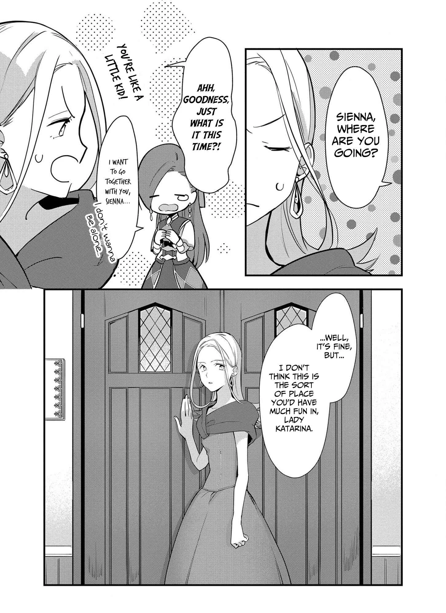Otome Game no Hametsu Flag shika nai Akuyaku Reijou ni Tensei shite shimatta... Zettai Zetsumei! Hametsu Sunzen Hen Chapter 3: The Suspicious Loner - Page 15
