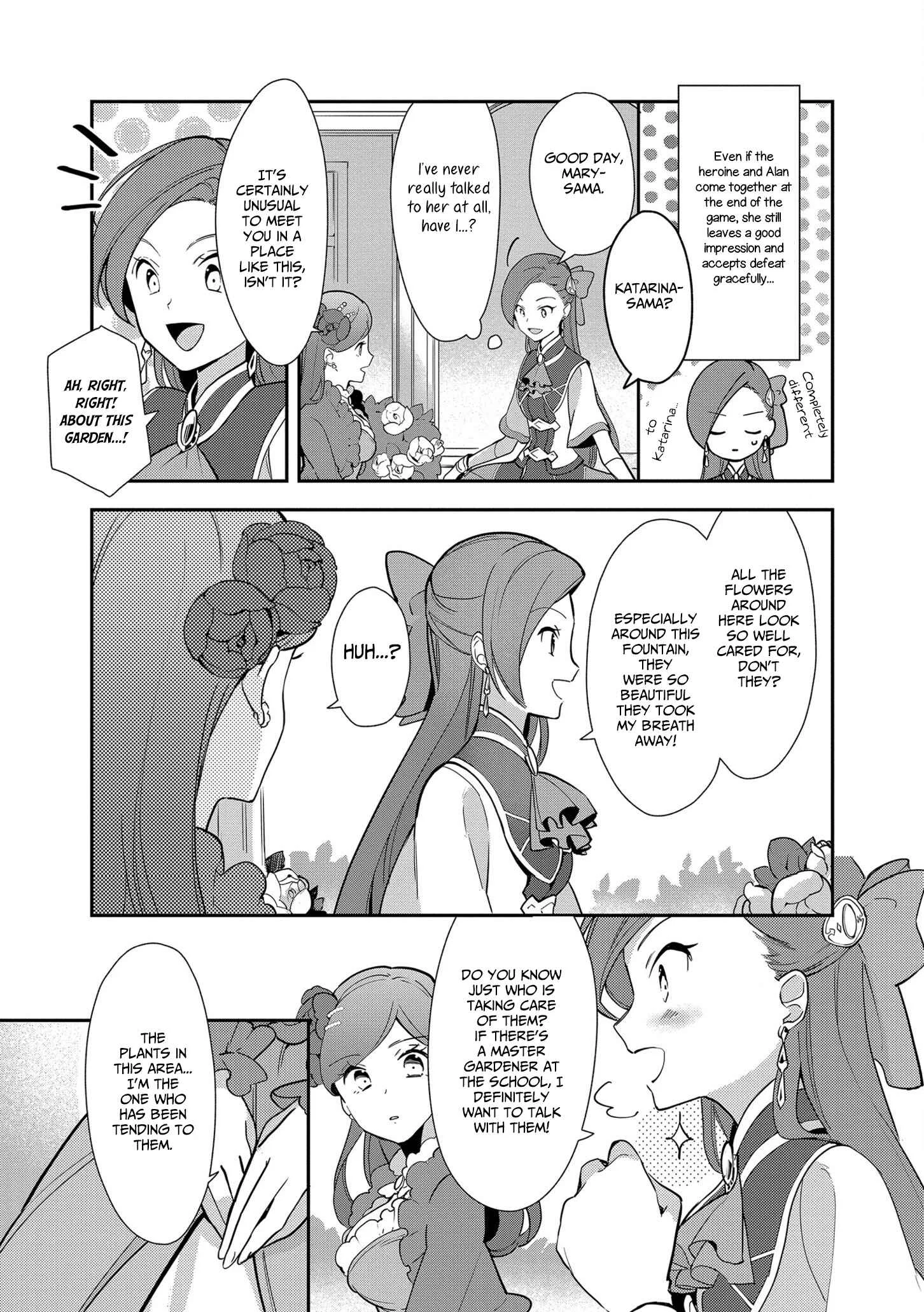 Otome Game no Hametsu Flag shika nai Akuyaku Reijou ni Tensei shite shimatta... Zettai Zetsumei! Hametsu Sunzen Hen Chapter 4: Training Magic - Page 17