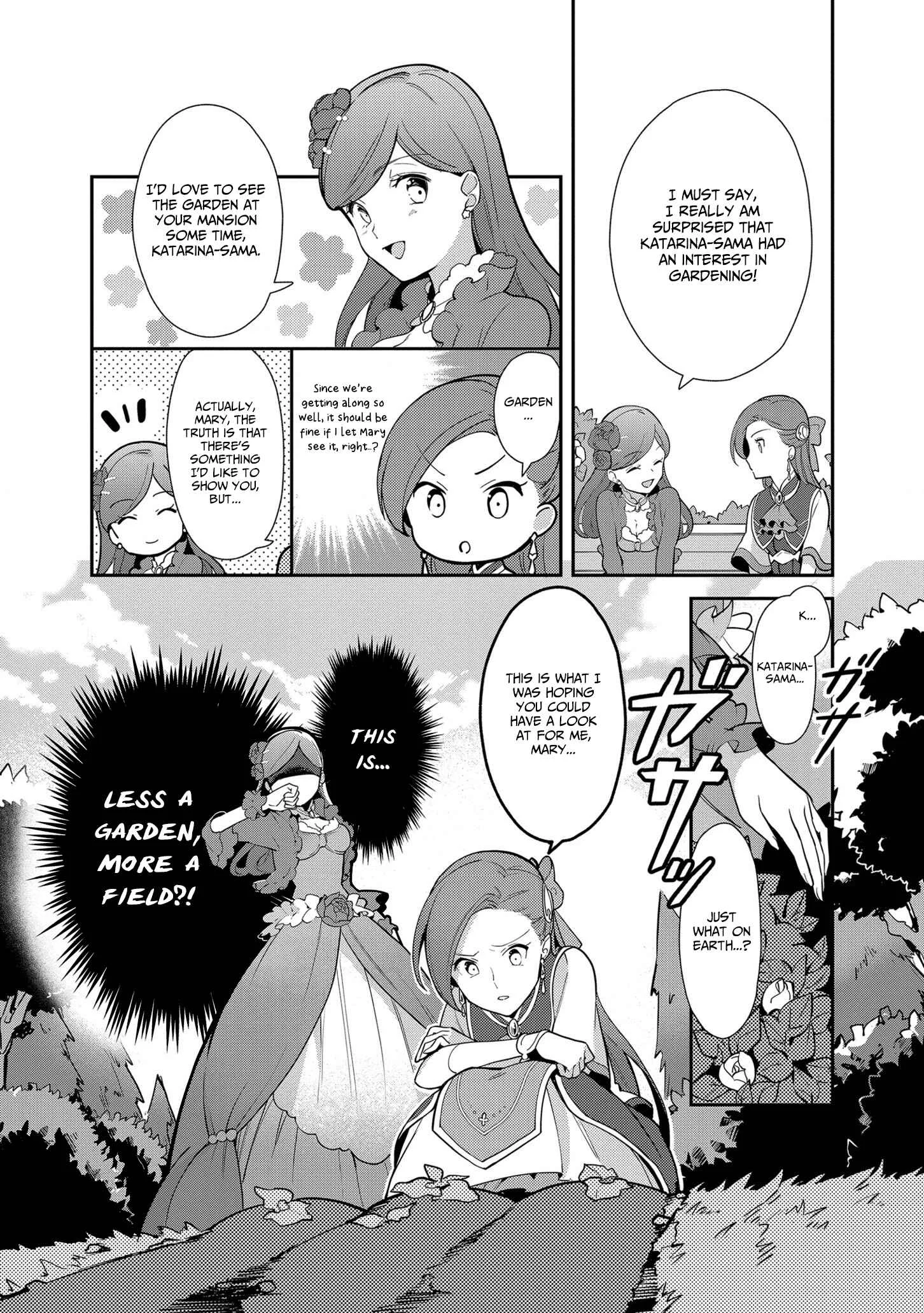 Otome Game no Hametsu Flag shika nai Akuyaku Reijou ni Tensei shite shimatta... Zettai Zetsumei! Hametsu Sunzen Hen Chapter 4: Training Magic - Page 27