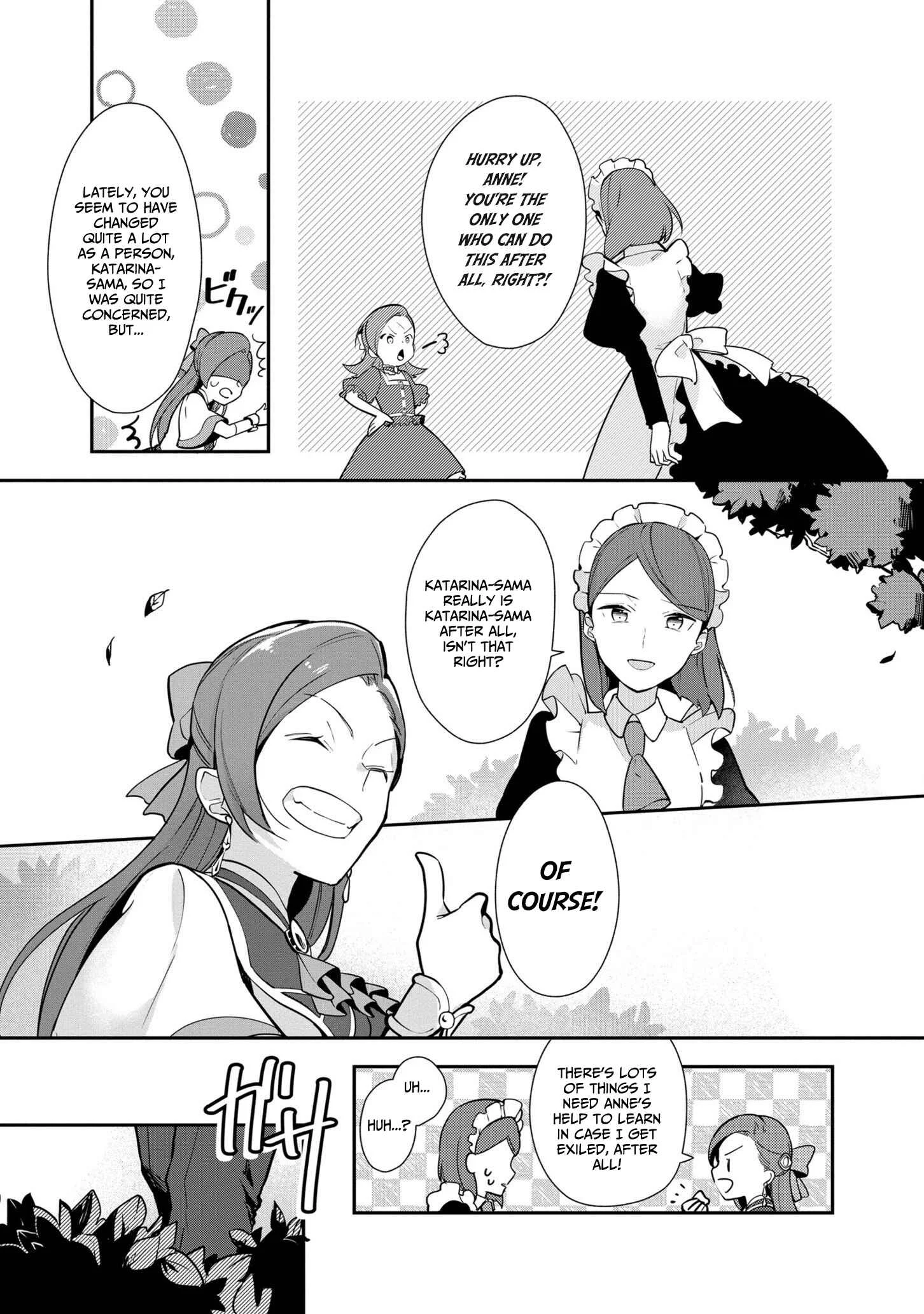Otome Game no Hametsu Flag shika nai Akuyaku Reijou ni Tensei shite shimatta... Zettai Zetsumei! Hametsu Sunzen Hen Chapter 5: Gerald's Weakness - Page 9
