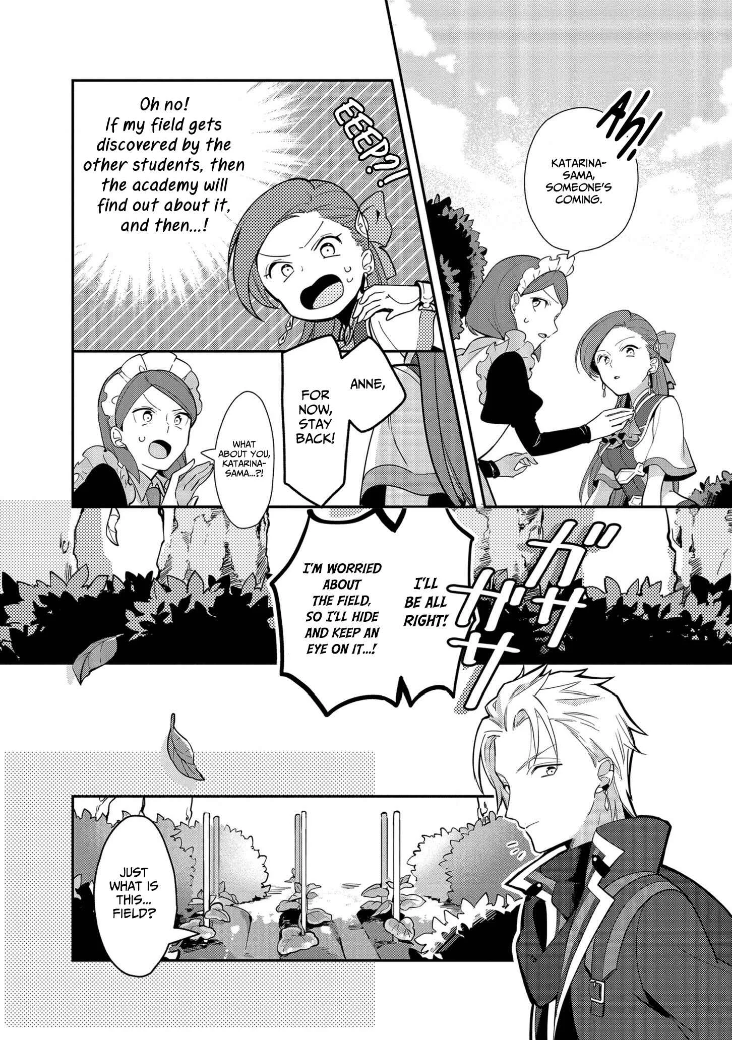 Otome Game no Hametsu Flag shika nai Akuyaku Reijou ni Tensei shite shimatta... Zettai Zetsumei! Hametsu Sunzen Hen Chapter 5: Gerald's Weakness - Page 10