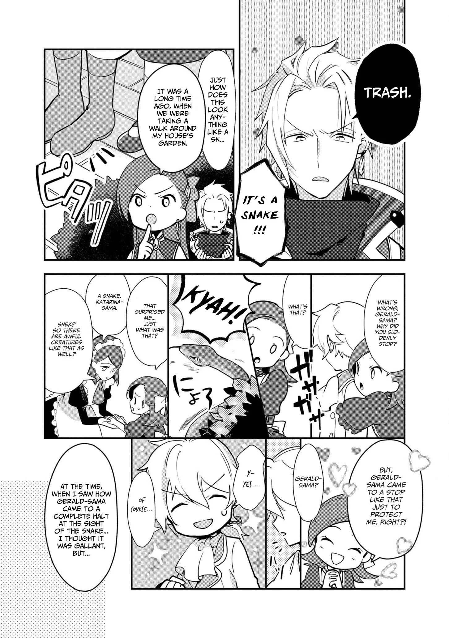 Otome Game no Hametsu Flag shika nai Akuyaku Reijou ni Tensei shite shimatta... Zettai Zetsumei! Hametsu Sunzen Hen Chapter 5: Gerald's Weakness - Page 18
