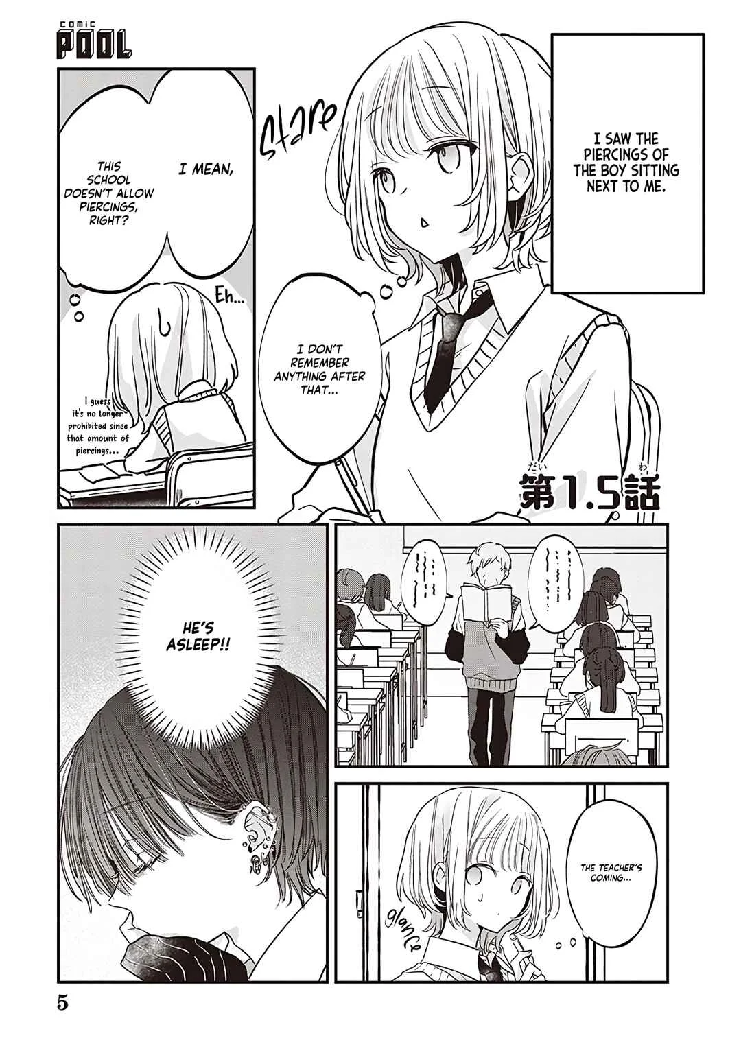 Otonashi-sou na Danshi no Tondemonai Himitsu wo Shite Shimatta Chapter 1.5 - Page 1