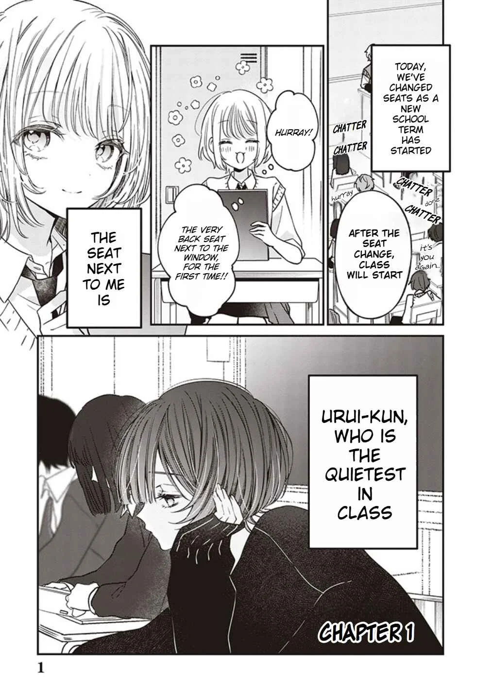 Otonashi-sou na Danshi no Tondemonai Himitsu wo Shite Shimatta Chapter 1 - Page 1