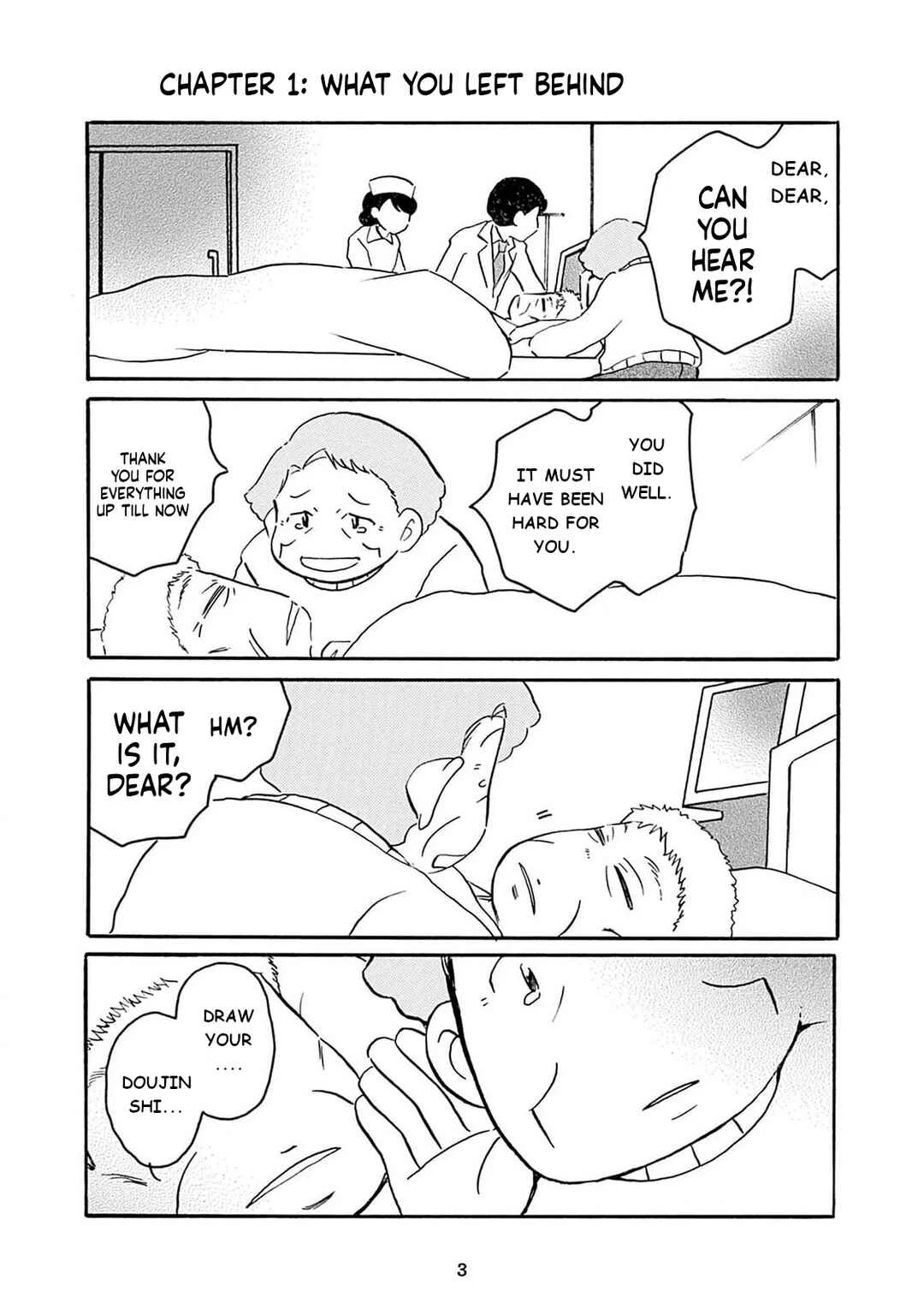 Otto no Yuigon ga "Doujinshi Kake" Datta Mono de Chapter 1: What you left behind. - Page 4