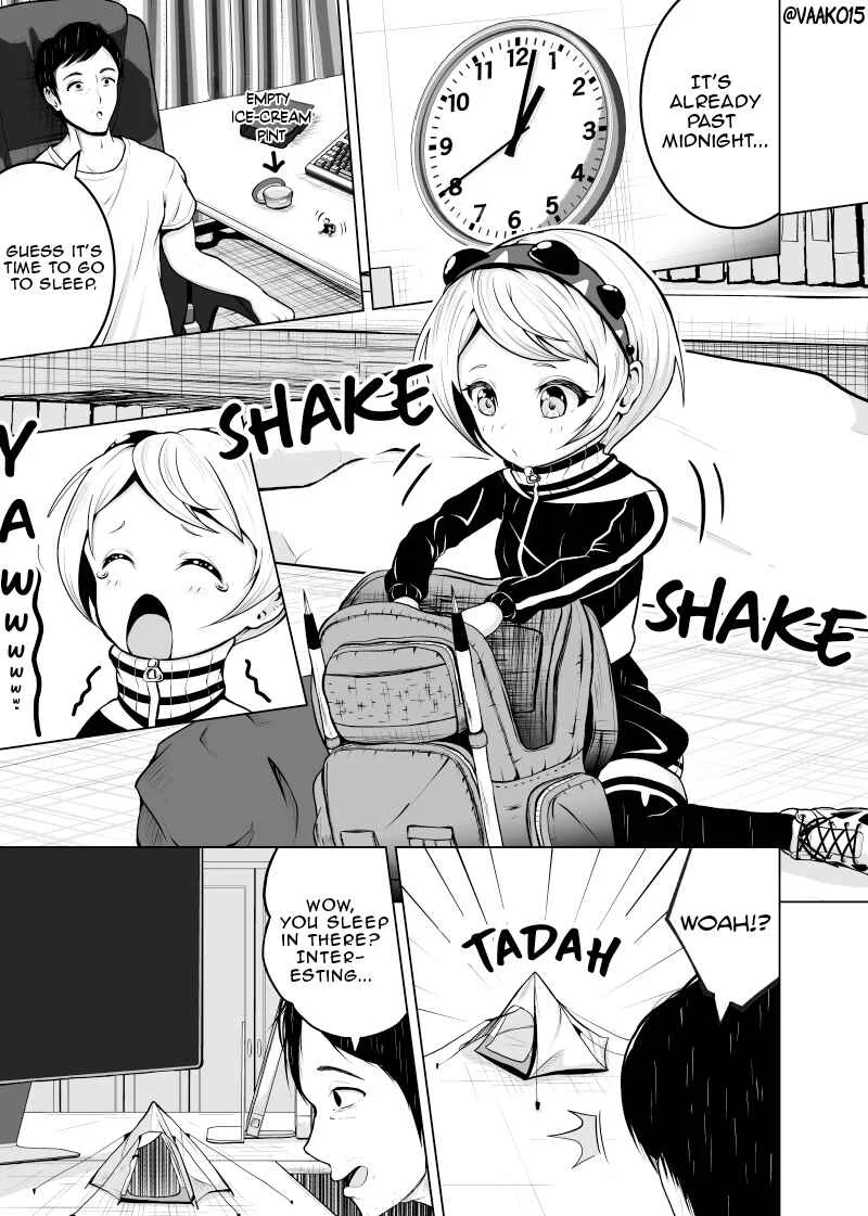 Ouchi no Mushi ga Kawaii Onnanoko ni natta Ohanashi Chapter 3 - Page 1