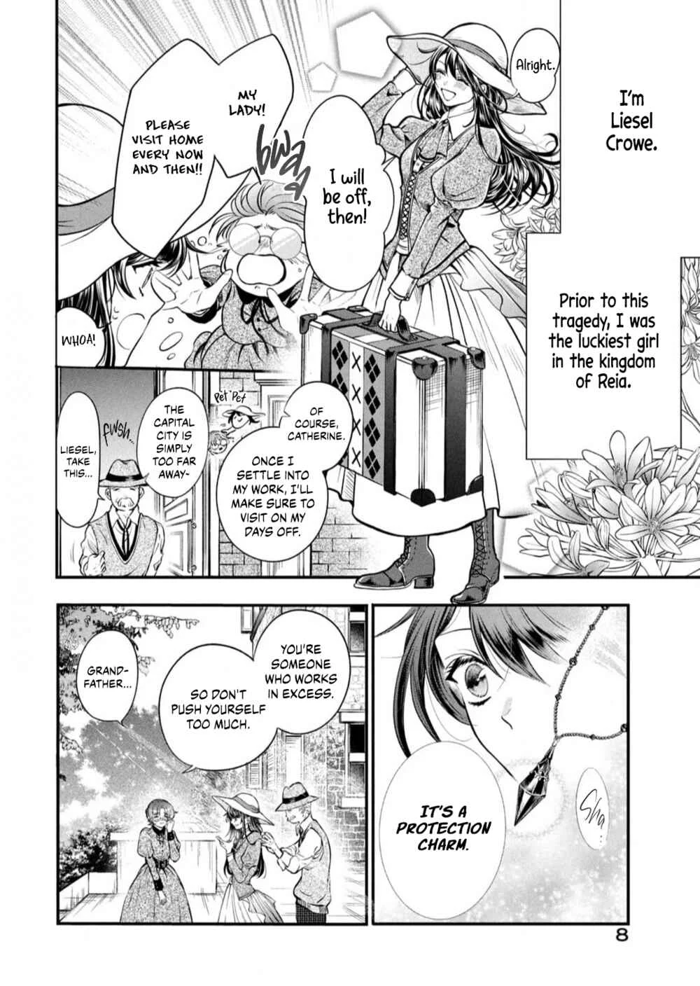 Outaishi-sama, Watashi Kondo Koso Anata ni Korosaretakunain desu! Chapter 1: I Was Killed This Way in My First Life - Page 8