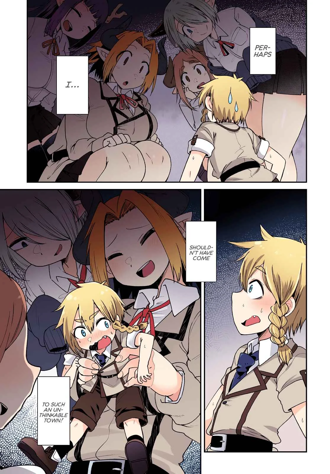 Oversized Sextet Chapter 1: The Giantess and the Transfer Student - Page 1