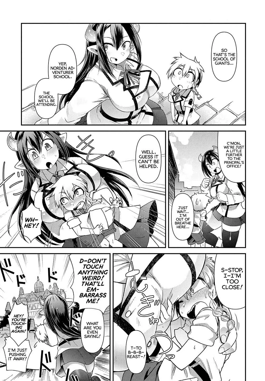 Oversized Sextet Chapter 1: The Giantess and the Transfer Student - Page 20