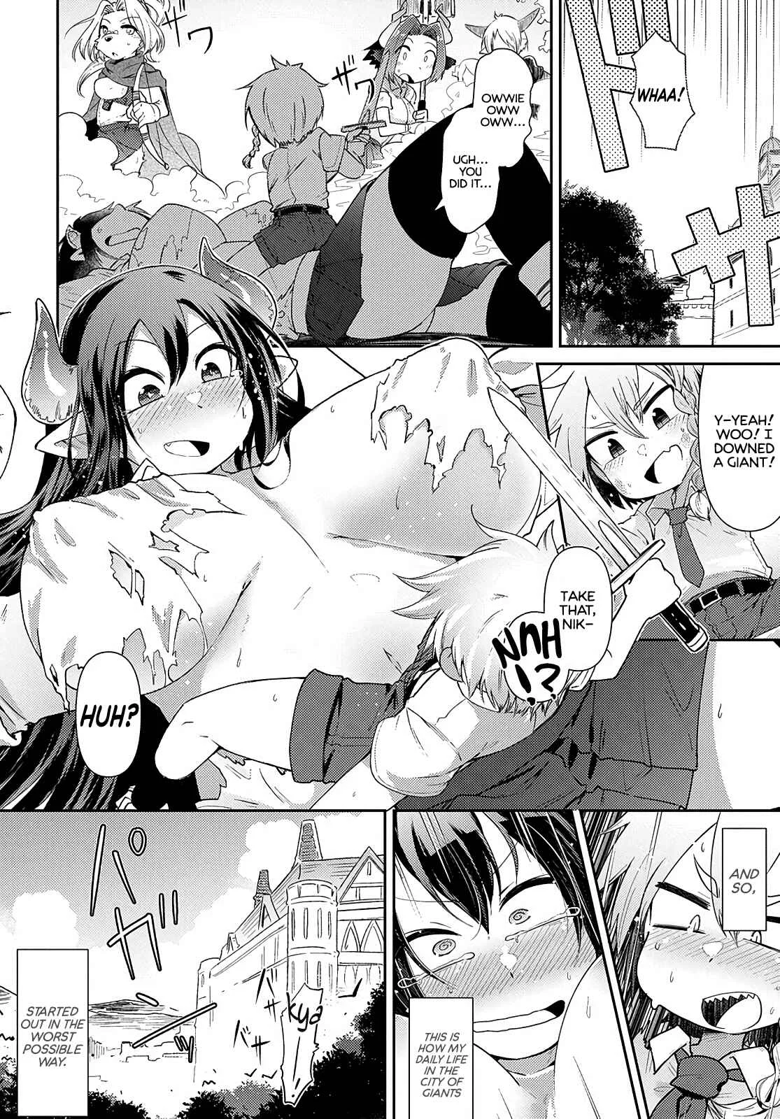 Oversized Sextet Chapter 1: The Giantess and the Transfer Student - Page 31