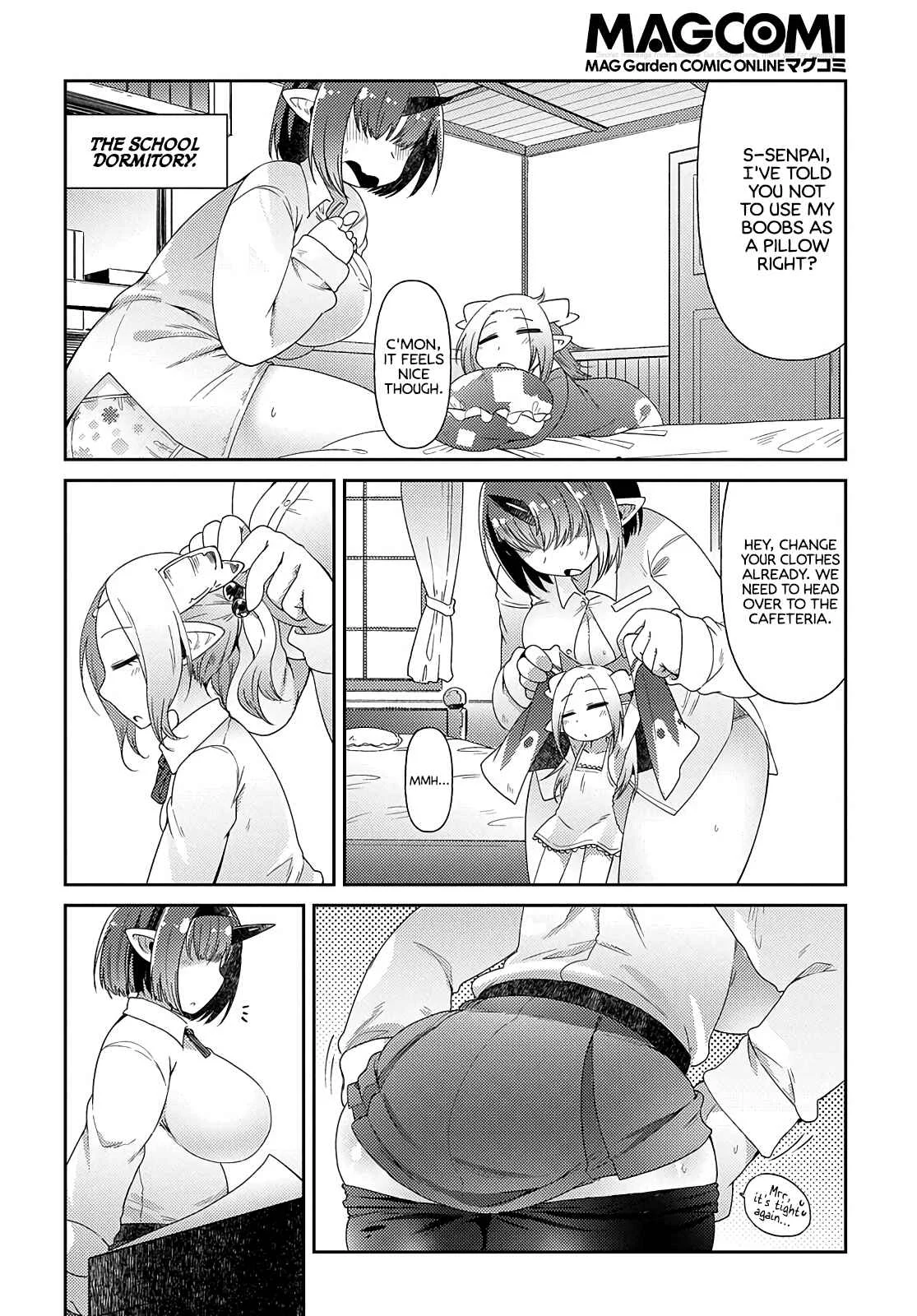 Oversized Sextet Chapter 3: The Giantess and the Haunted House - Page 4