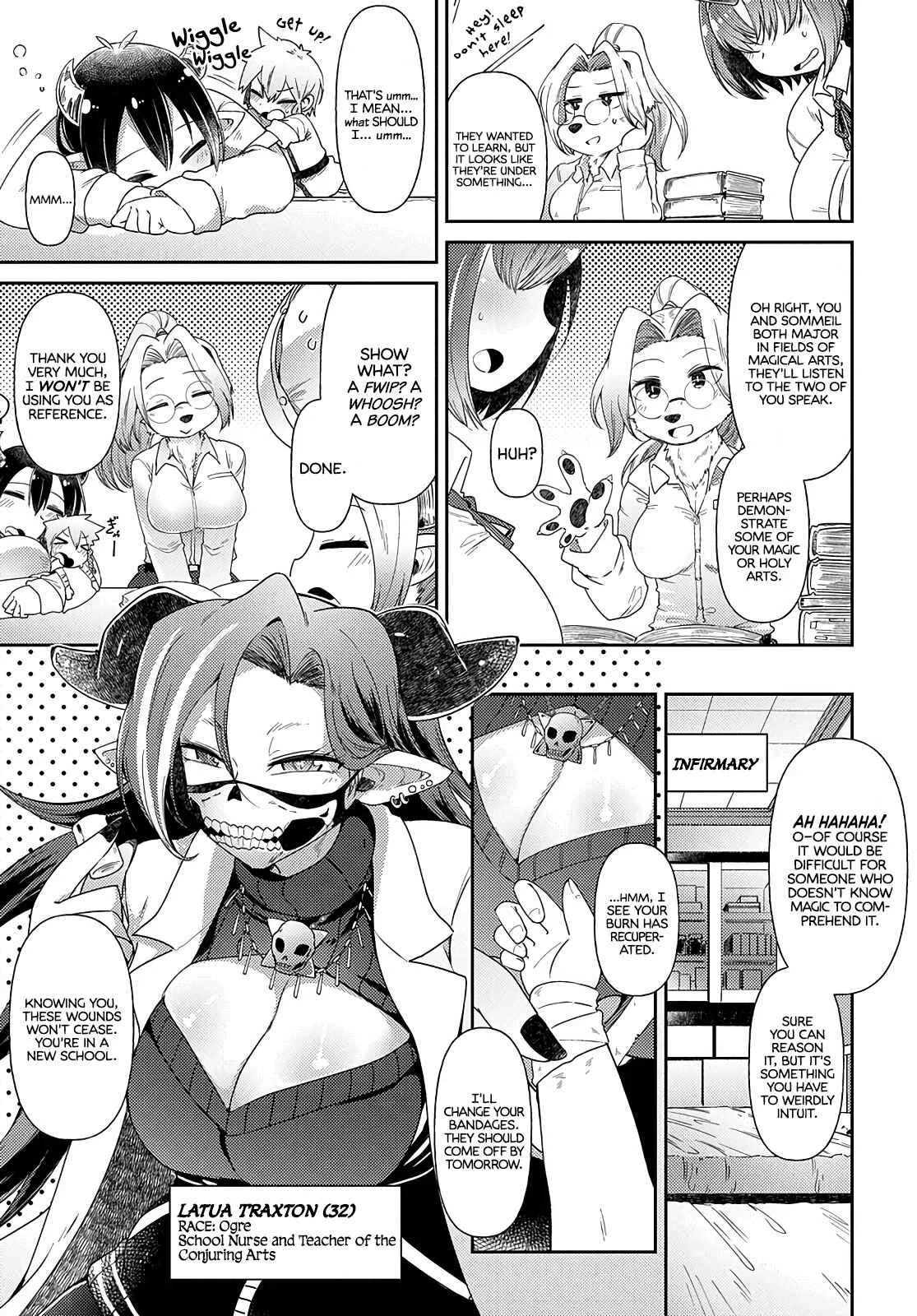 Oversized Sextet Chapter 3: The Giantess and the Haunted House - Page 7