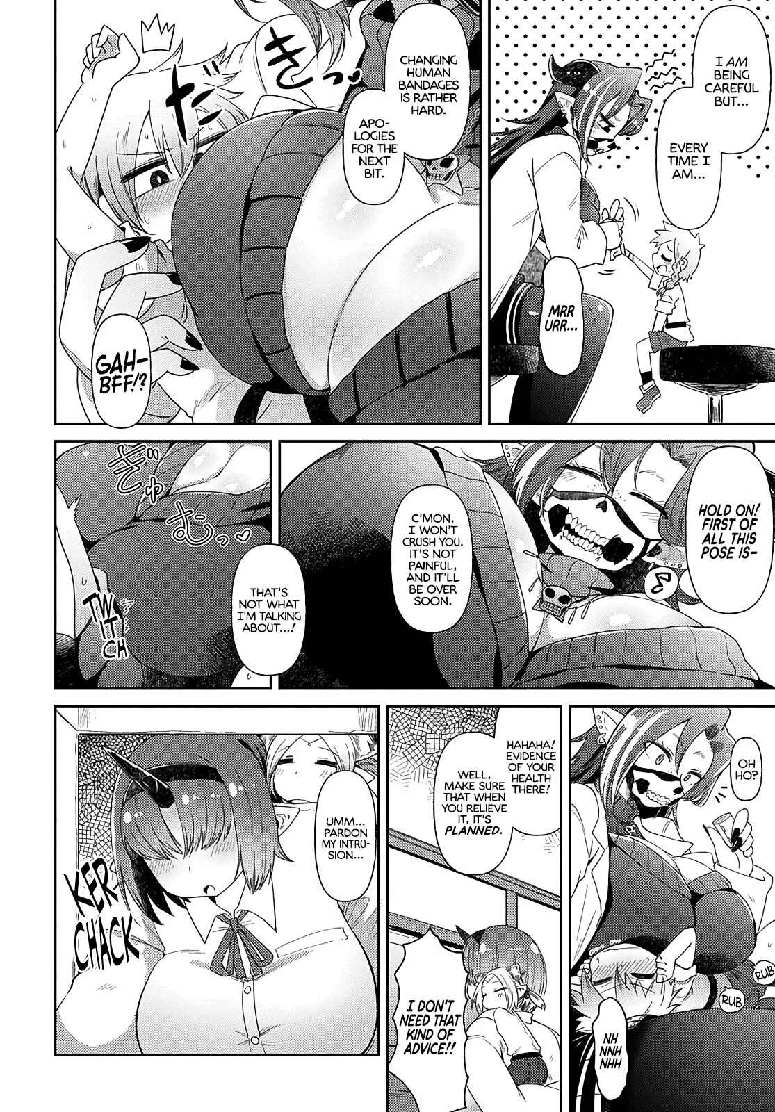 Oversized Sextet Chapter 3: The Giantess and the Haunted House - Page 8