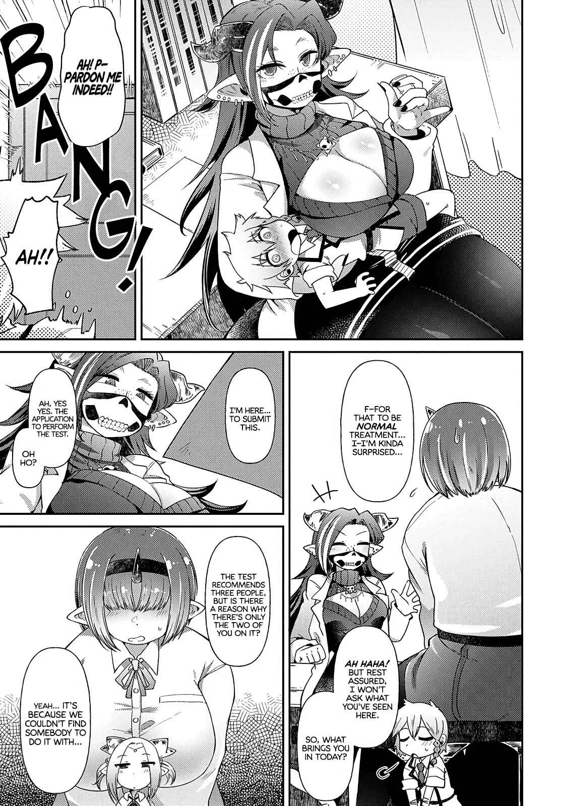 Oversized Sextet Chapter 3: The Giantess and the Haunted House - Page 9