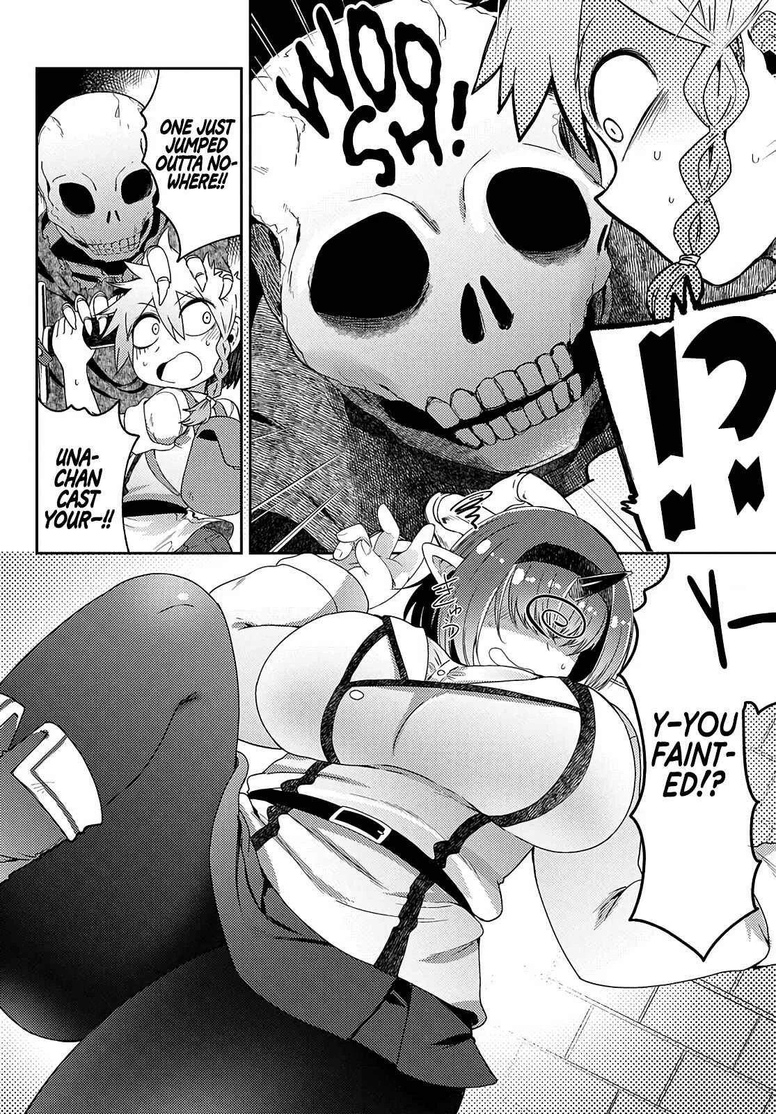 Oversized Sextet Chapter 3: The Giantess and the Haunted House - Page 14