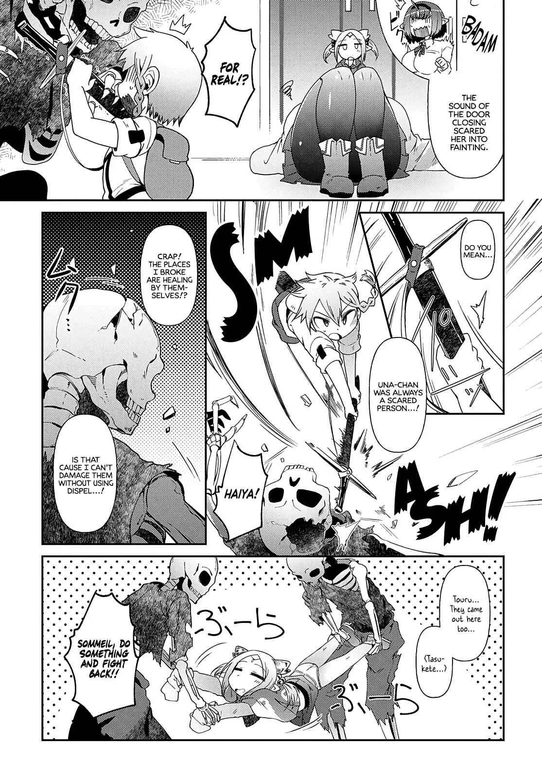 Oversized Sextet Chapter 3: The Giantess and the Haunted House - Page 15