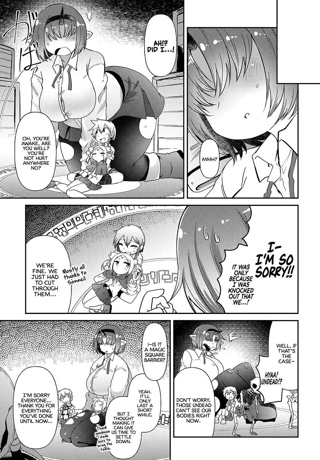 Oversized Sextet Chapter 3: The Giantess and the Haunted House - Page 21