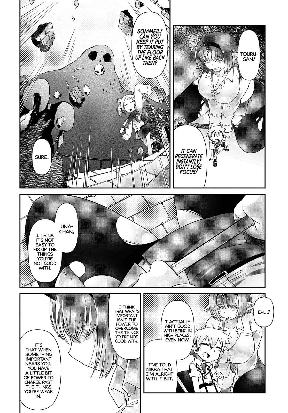 Oversized Sextet Chapter 3: The Giantess and the Haunted House - Page 26