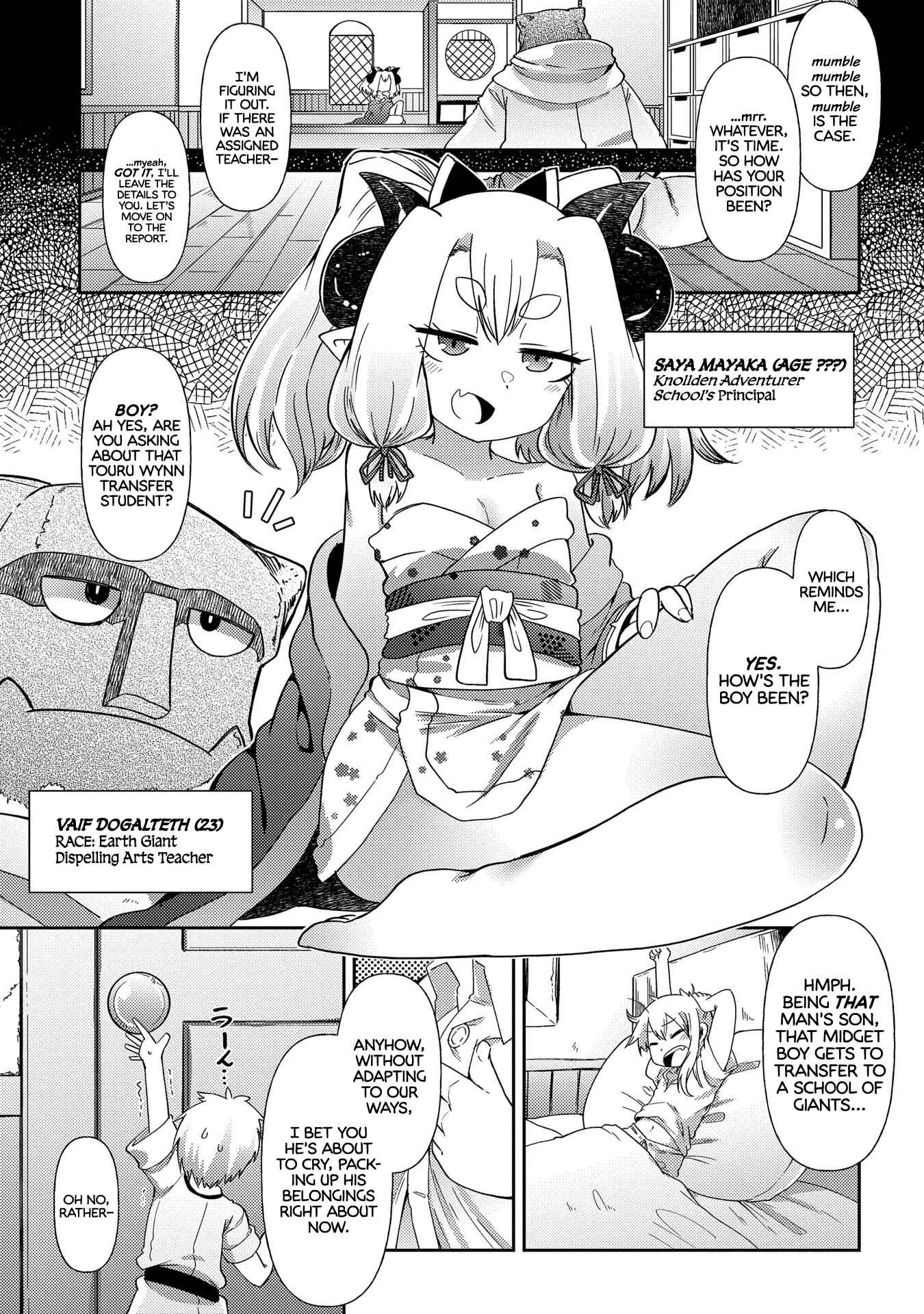 Oversized Sextet Chapter 4: The Giantess and Physical Assessments - Page 1