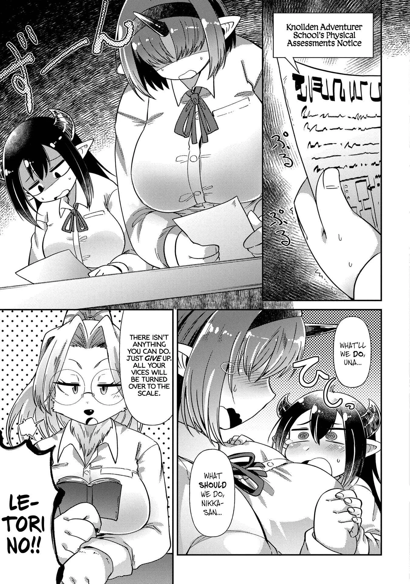 Oversized Sextet Chapter 4: The Giantess and Physical Assessments - Page 5