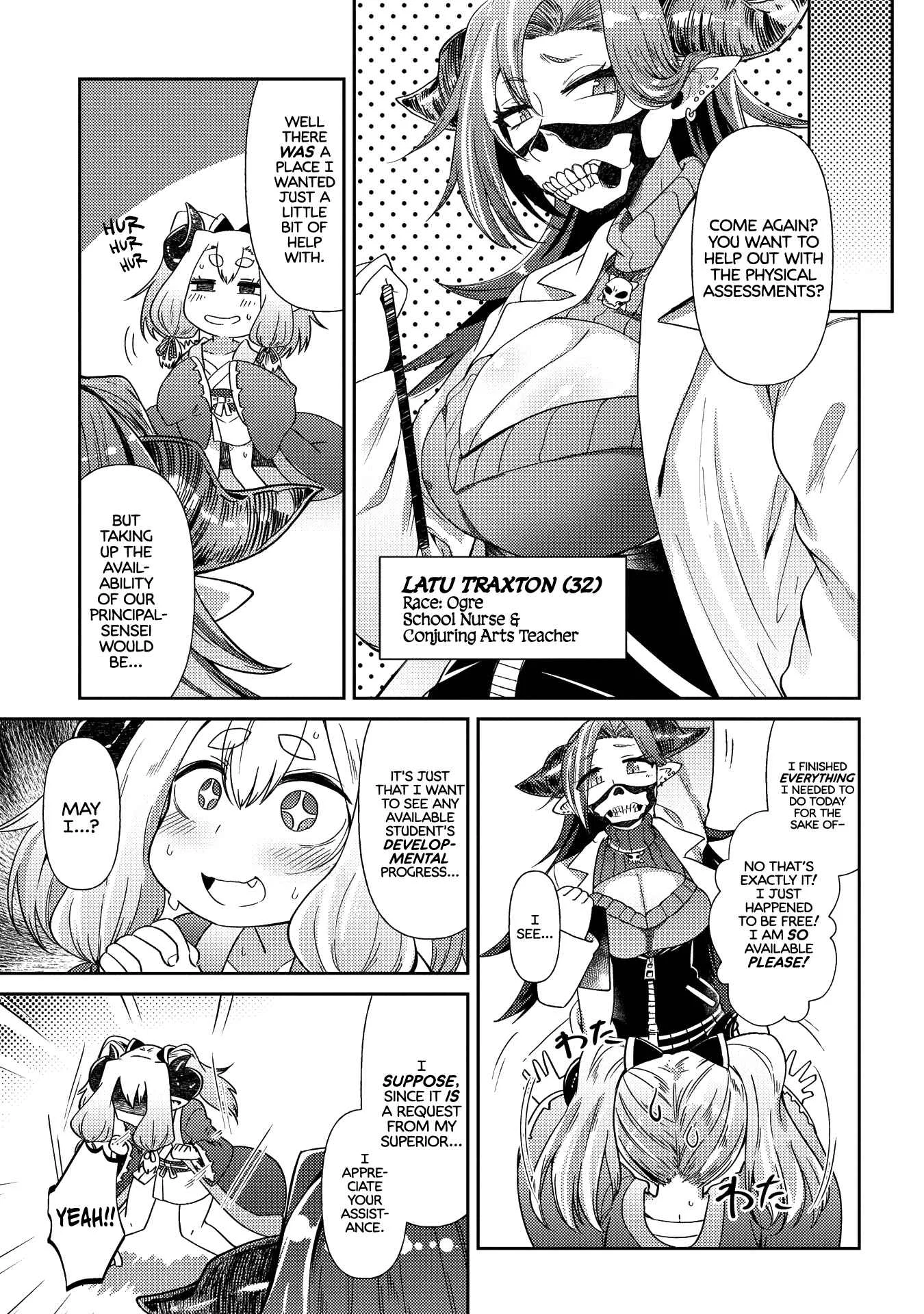 Oversized Sextet Chapter 4: The Giantess and Physical Assessments - Page 7