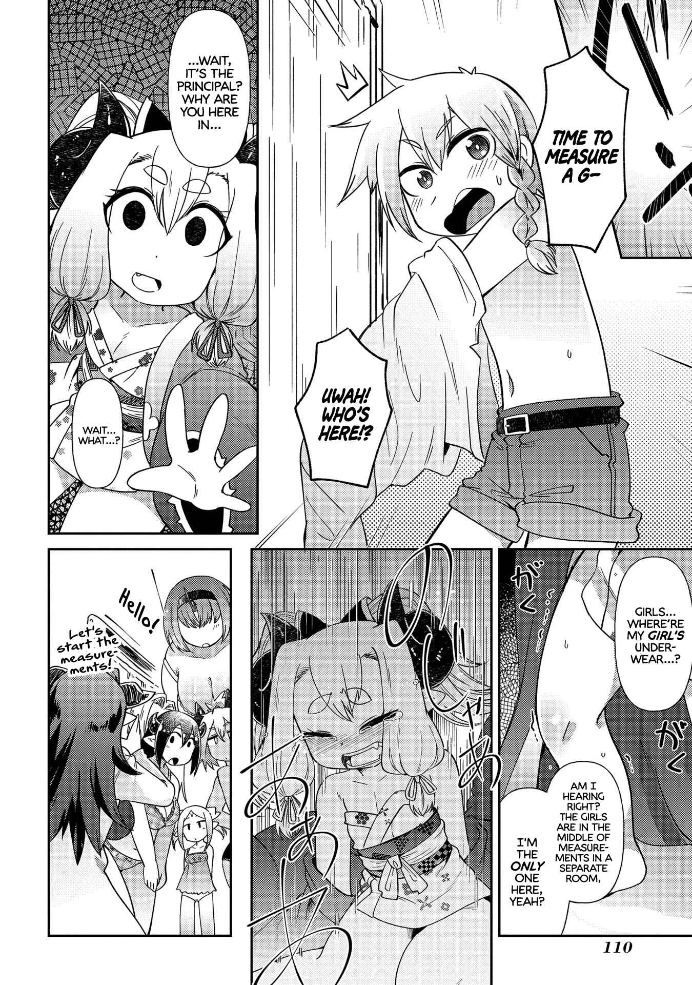 Oversized Sextet Chapter 4: The Giantess and Physical Assessments - Page 12