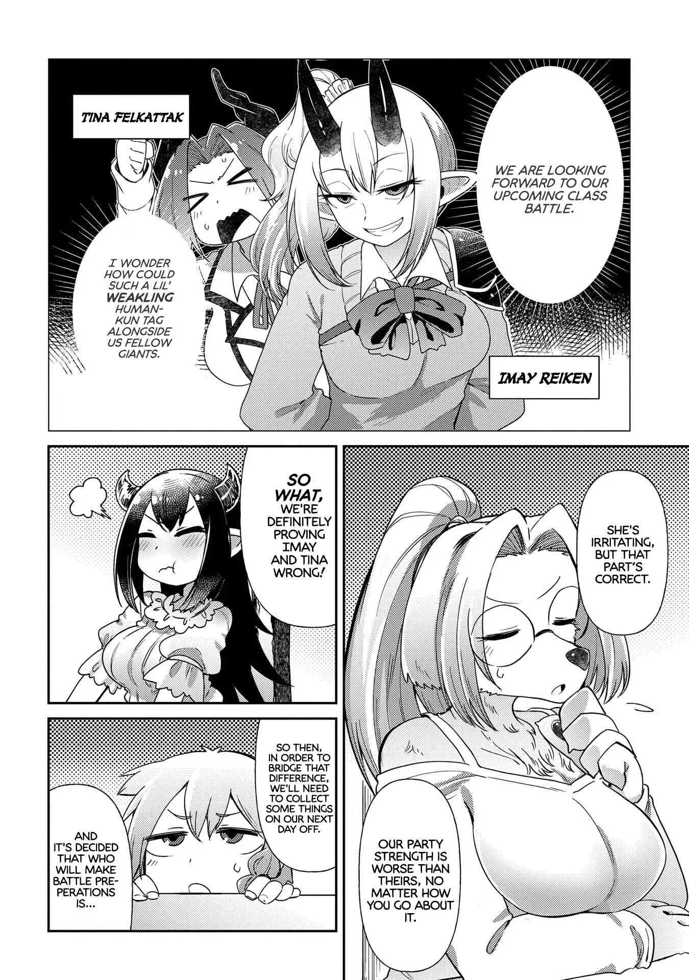 Oversized Sextet Chapter 5: The Giantess and the Day Off - Page 4