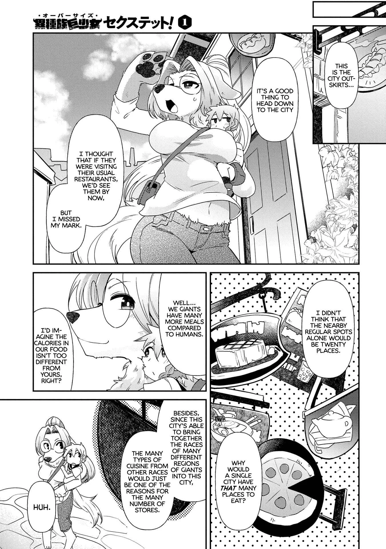 Oversized Sextet Chapter 5: The Giantess and the Day Off - Page 7