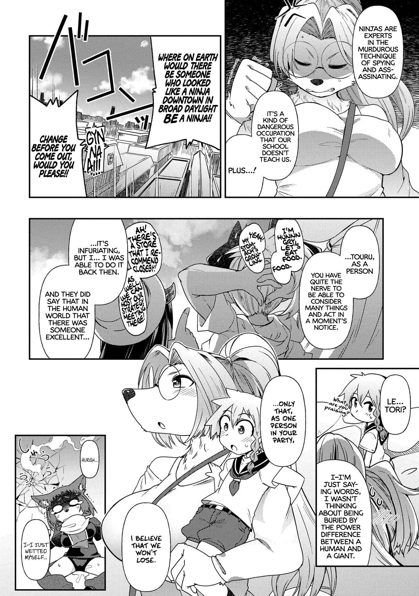 Oversized Sextet Chapter 5: The Giantess and the Day Off - Page 22