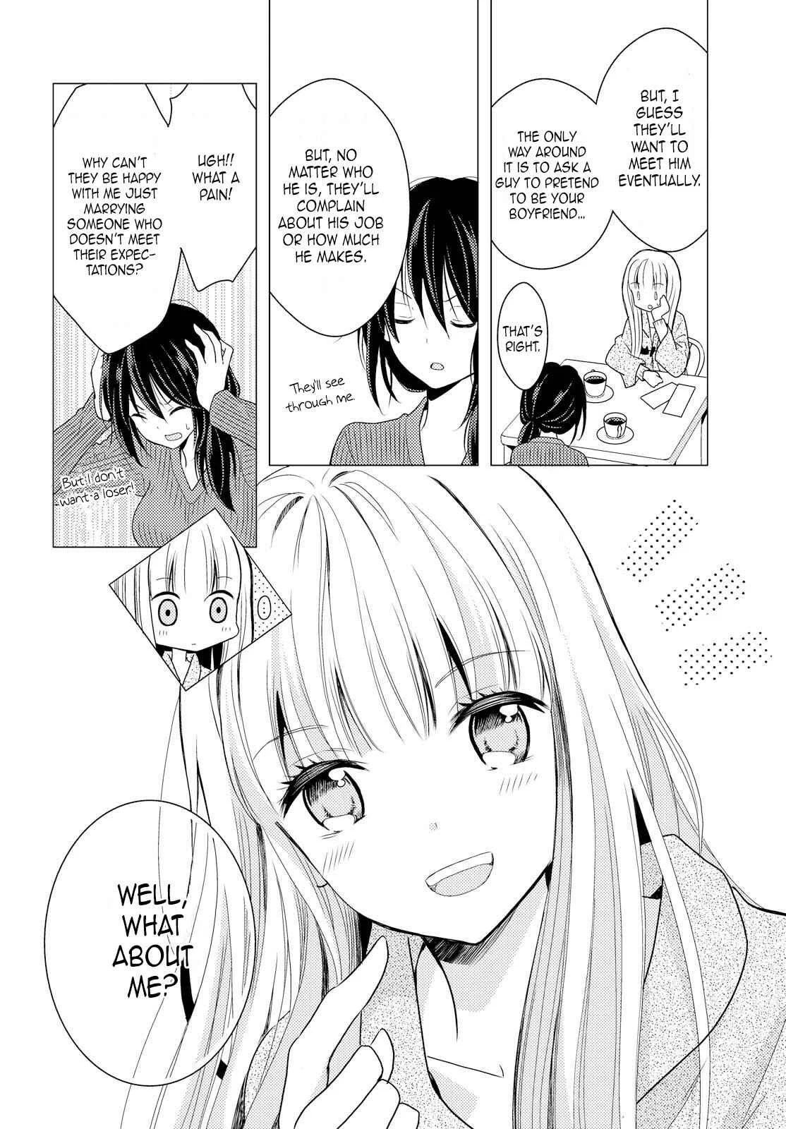 Oya ga Urusai node Kouhai (♀) to Gisou Kekkon Shitemita Chapter 1 - Page 6