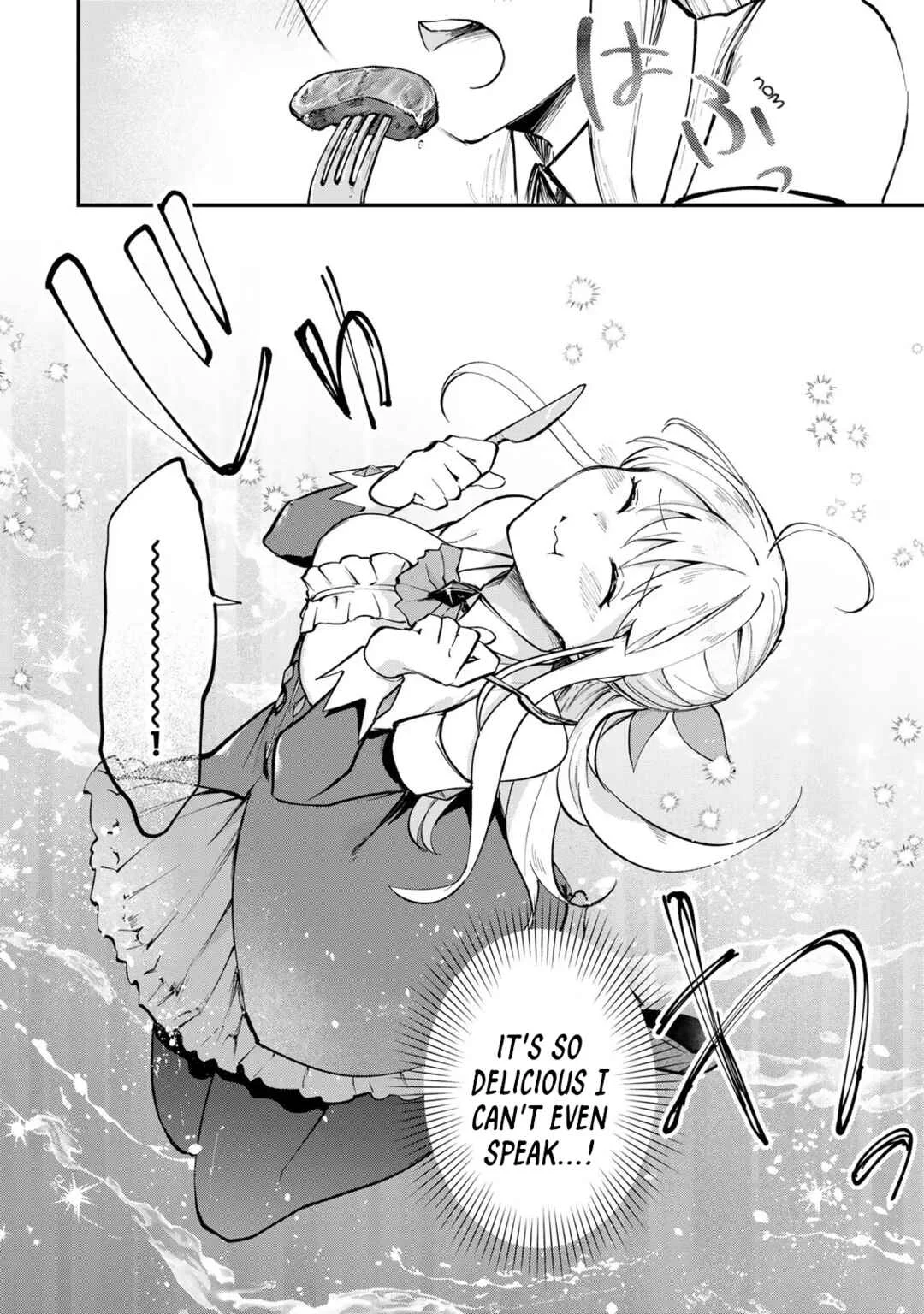 [Pakupaku desu wa] Tsuihou Sareta Ojou-sama no "Monster o Taberu Hodo Tsuyoku Naru" Skill wa, 1-shoku de 1 Level Up Suru Zendai Mimon no Saikyou Skill deshita. 3-nichi de Jinrui Saikyou ni Narimashita wa! Chapter 1: Gobbling Up Slime Sherbet! - Page 24